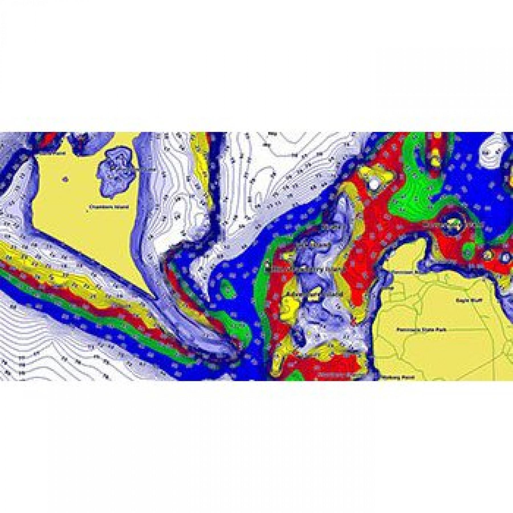 Kaart Garmin BlueChart g3 hxeu012r-mediterranean sea central-west