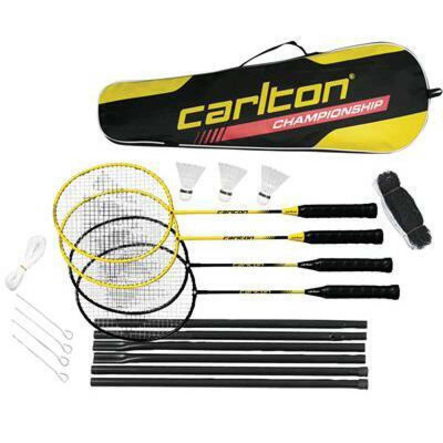 Set van 4 rackets Carlton tournament