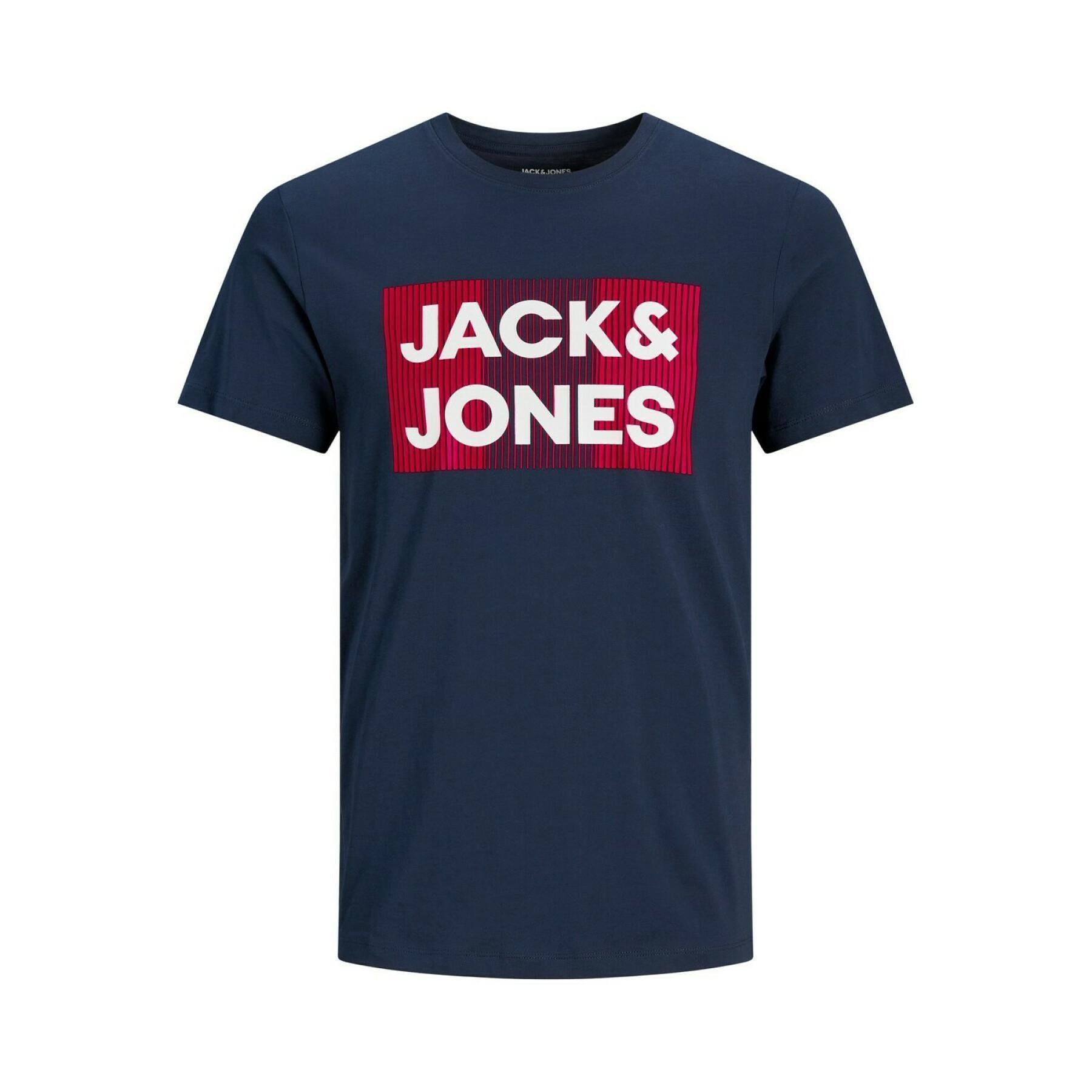 T-shirt grote maat Jack & Jones Corp Logo