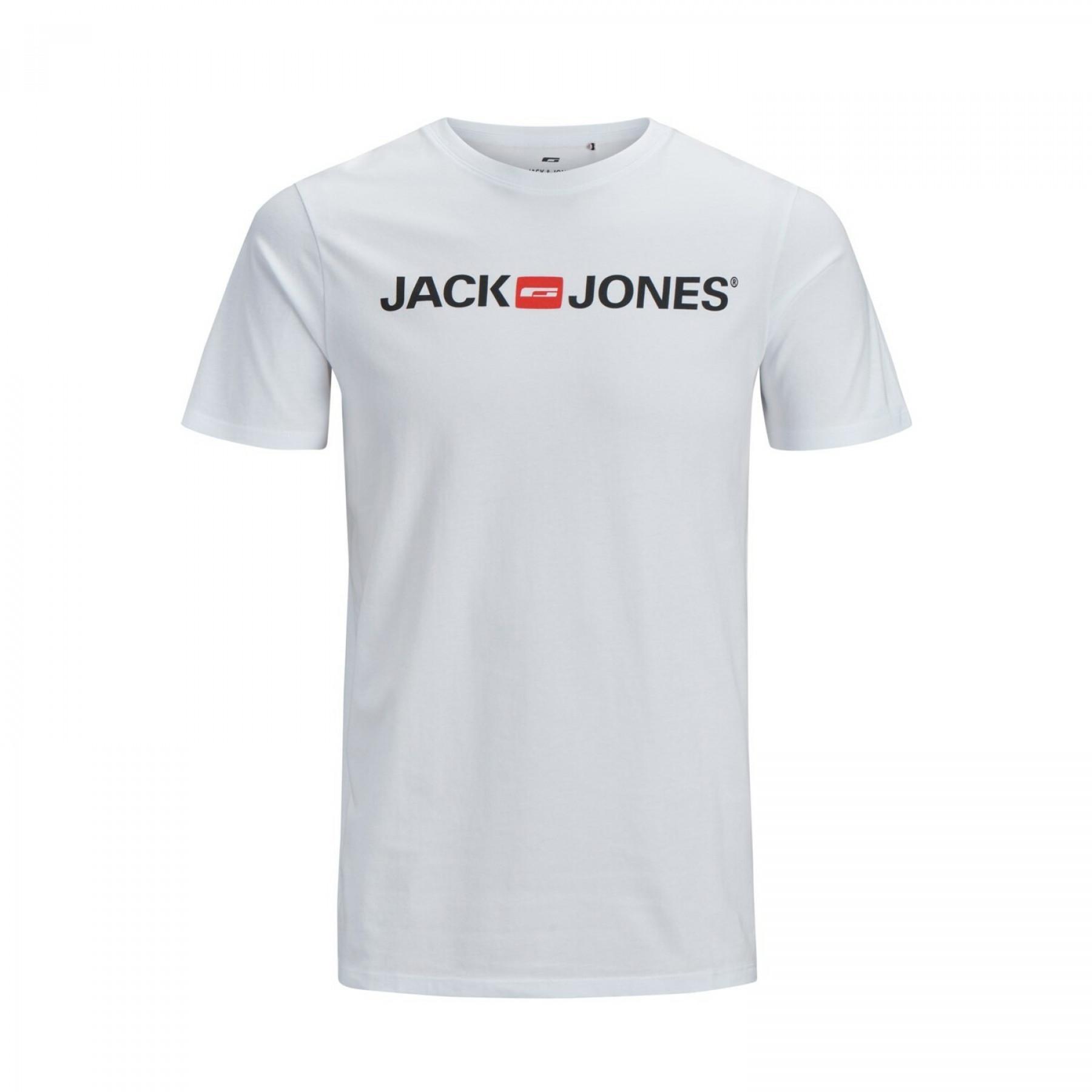 Set van 3 t-shirts Jack & Jones col ras-du-cou ecorp logo