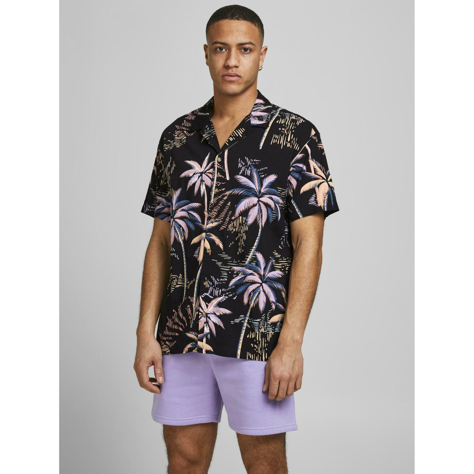 Overhemd met korte mouwen Jack & Jones tropicana resort