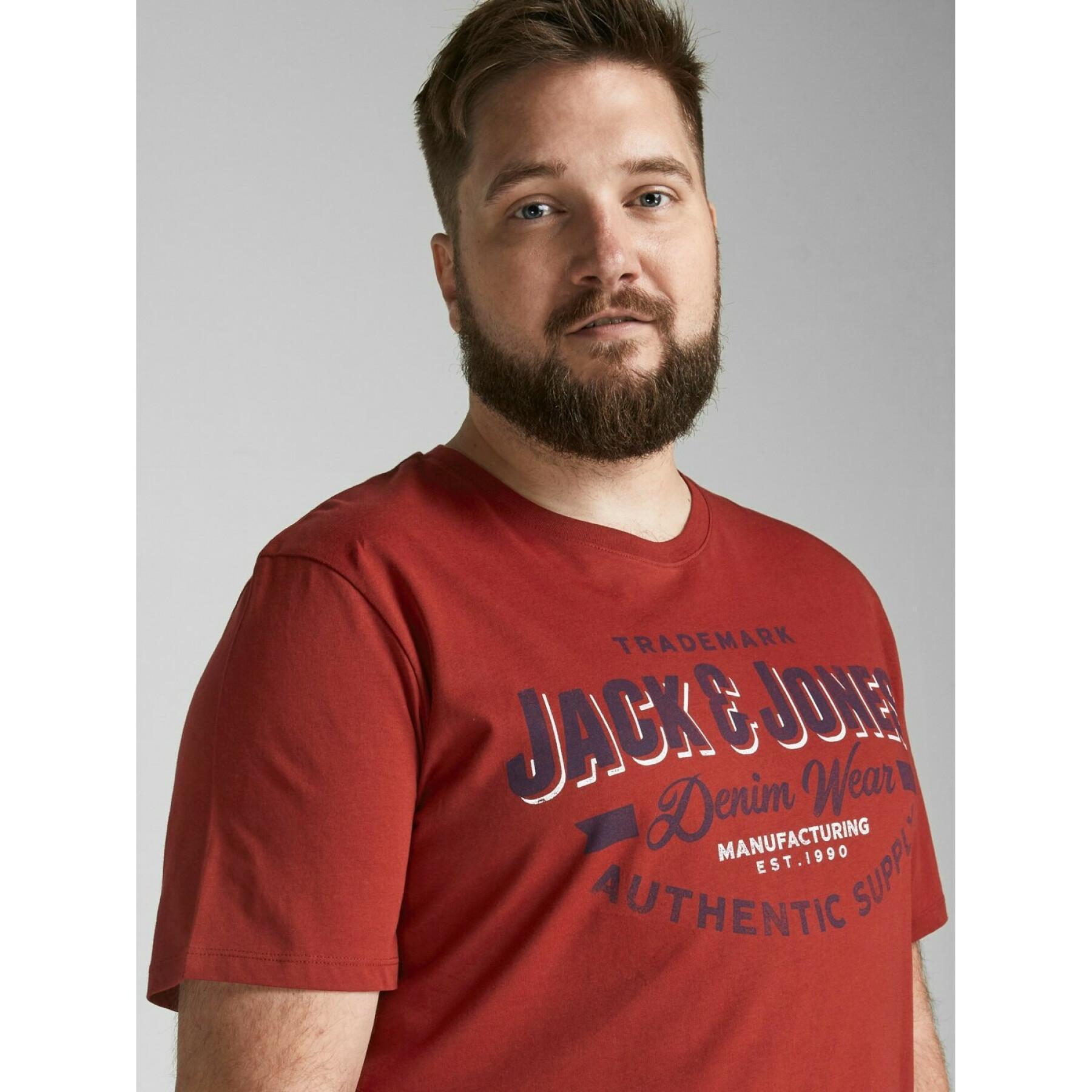 T-shirt grote maat Jack & Jones Logo