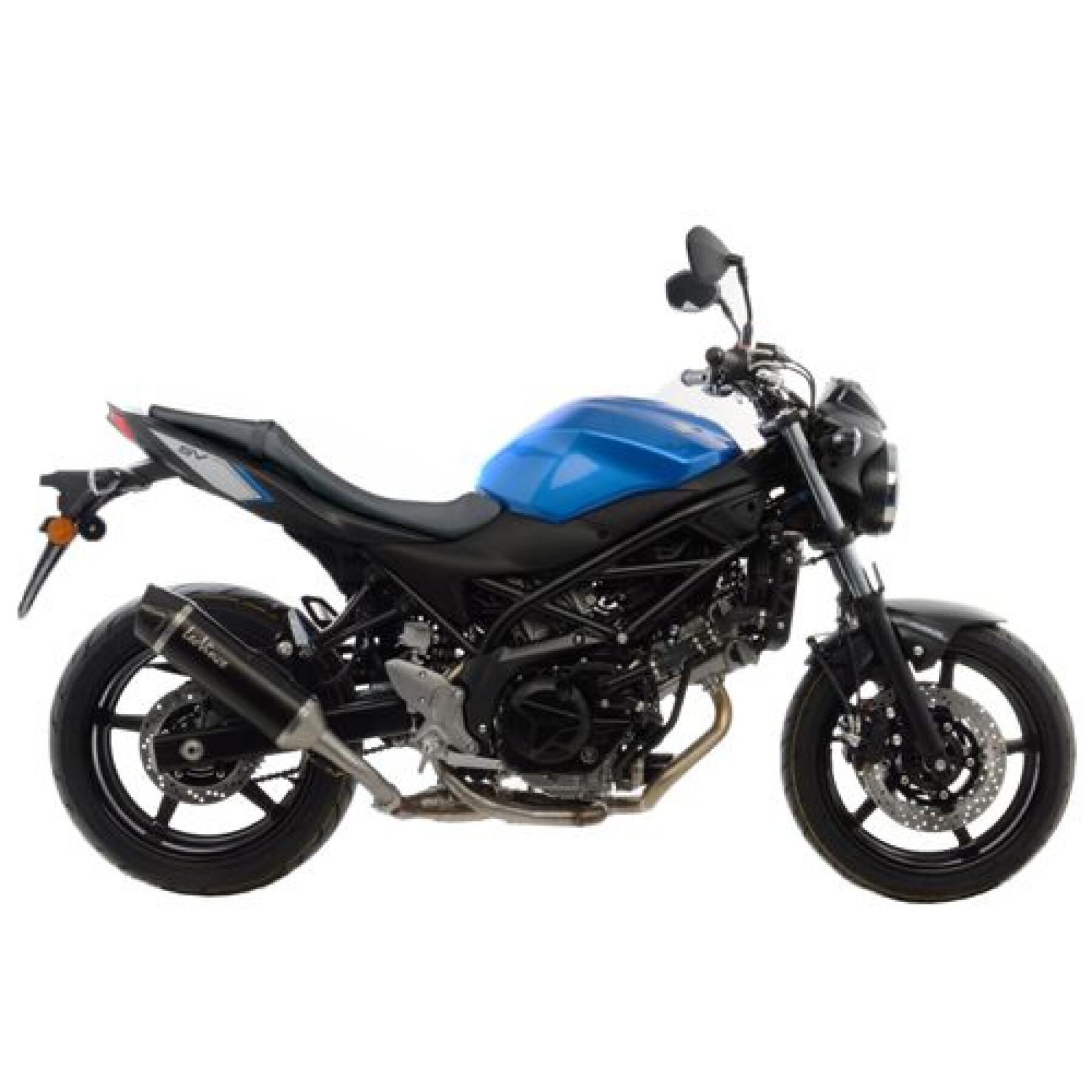motorfiets uitlaat Leovince Nero Suzuki Sv 650 2016-2021