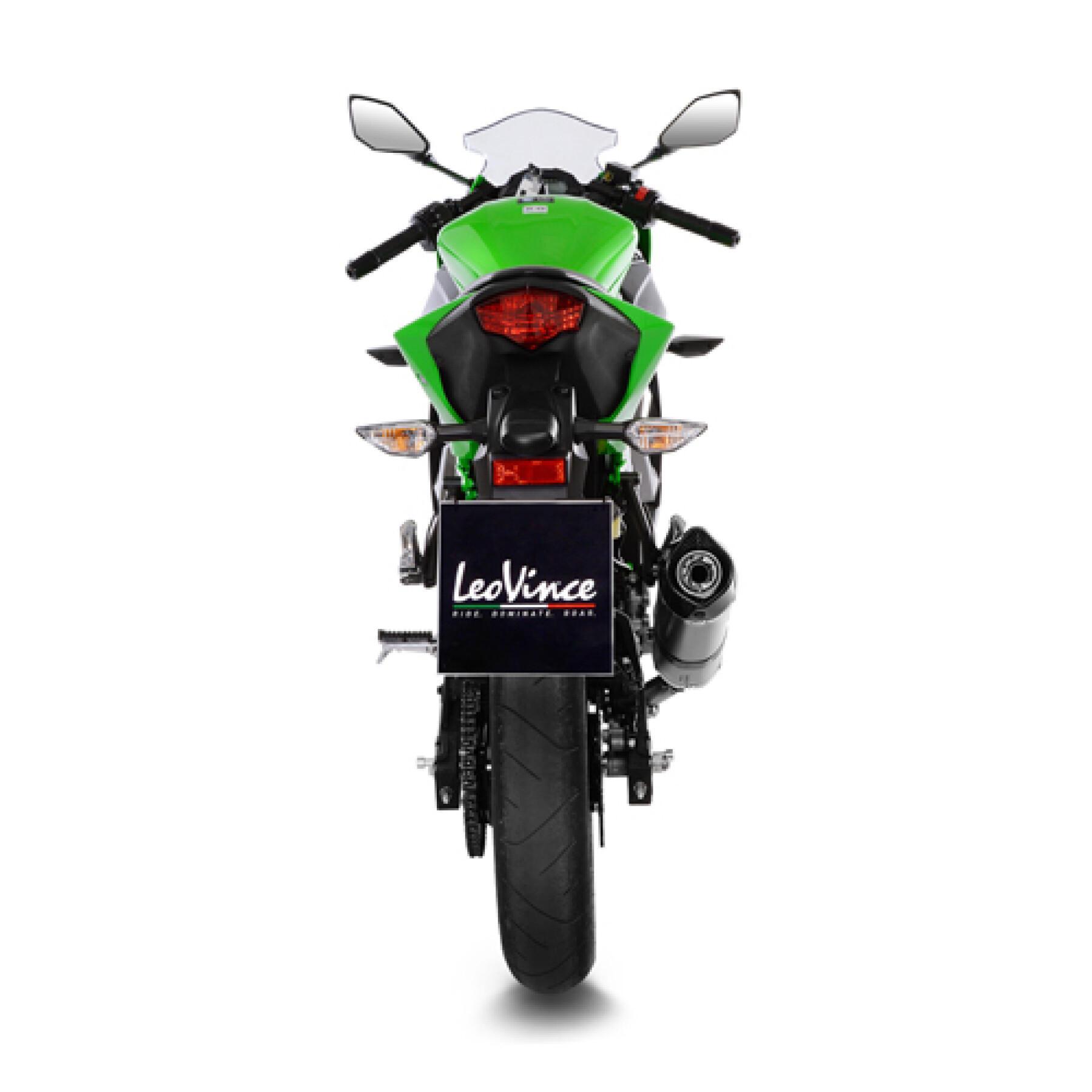 motorfiets uitlaat Leovince LV ONE EVO Kawasaki NINJA 125 2019-2020