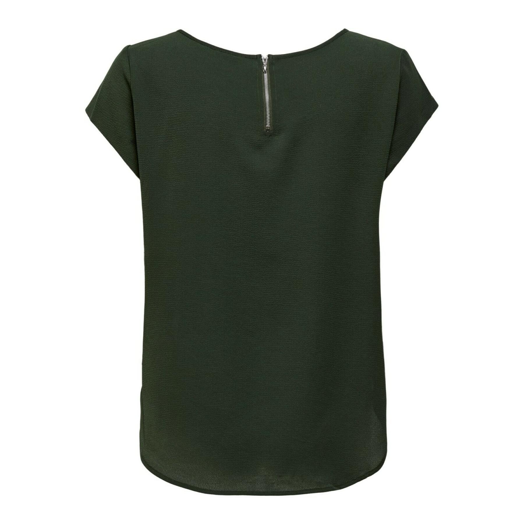 Dames-T-shirt Only onlvic solid ptm