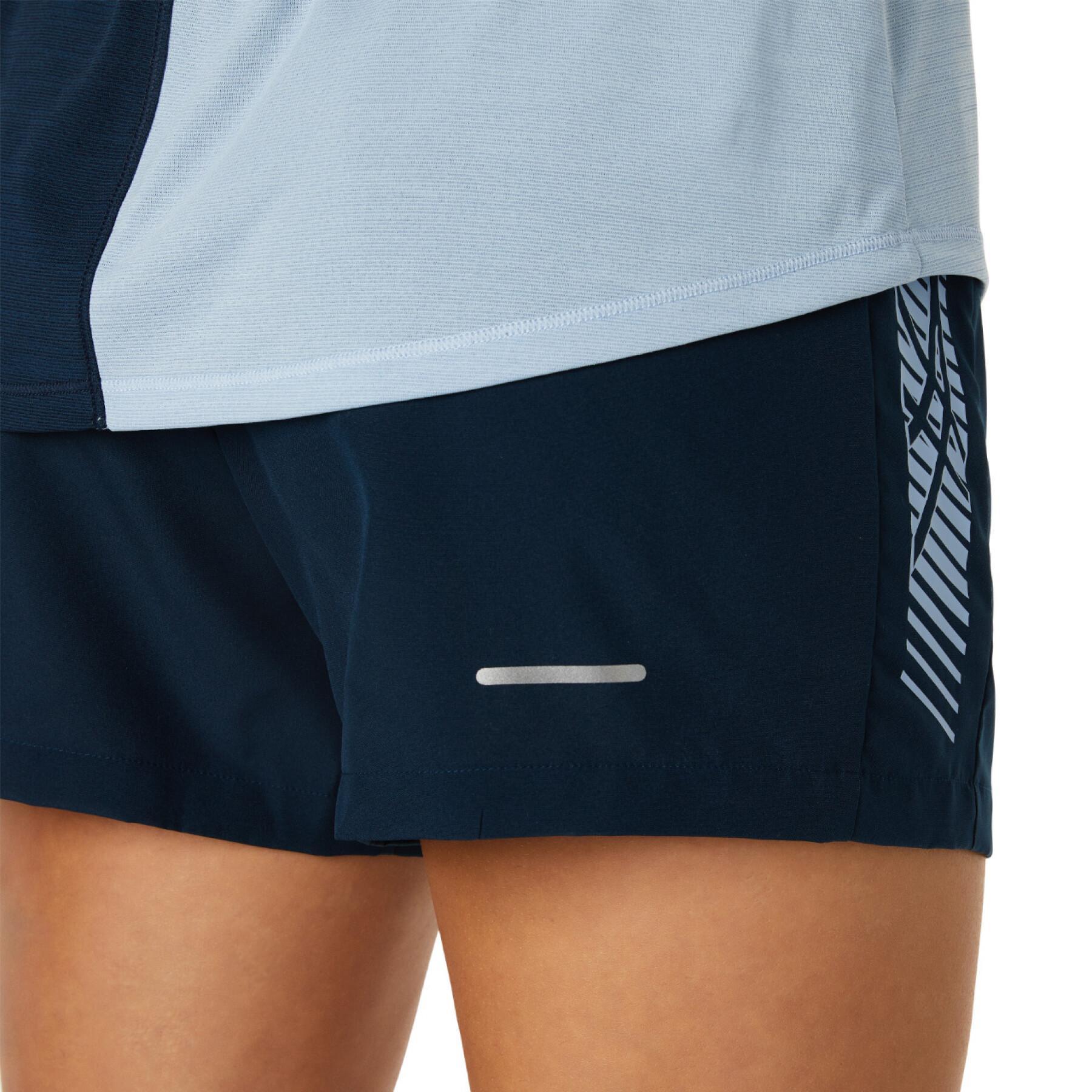 Dames shorts Asics Icon 4in