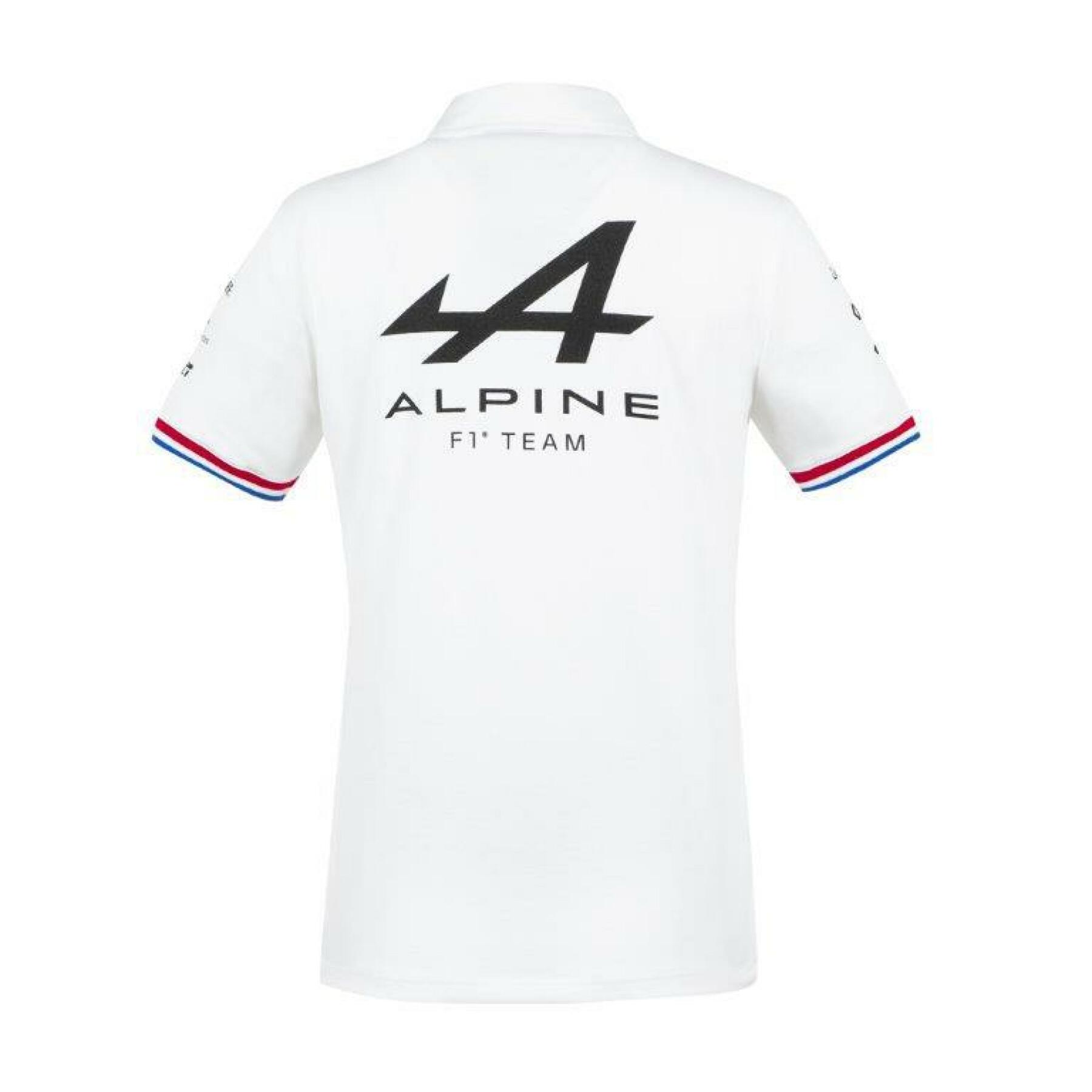 Damespolo met korte mouwen Le Coq Sportif Alpine F1 2021/22