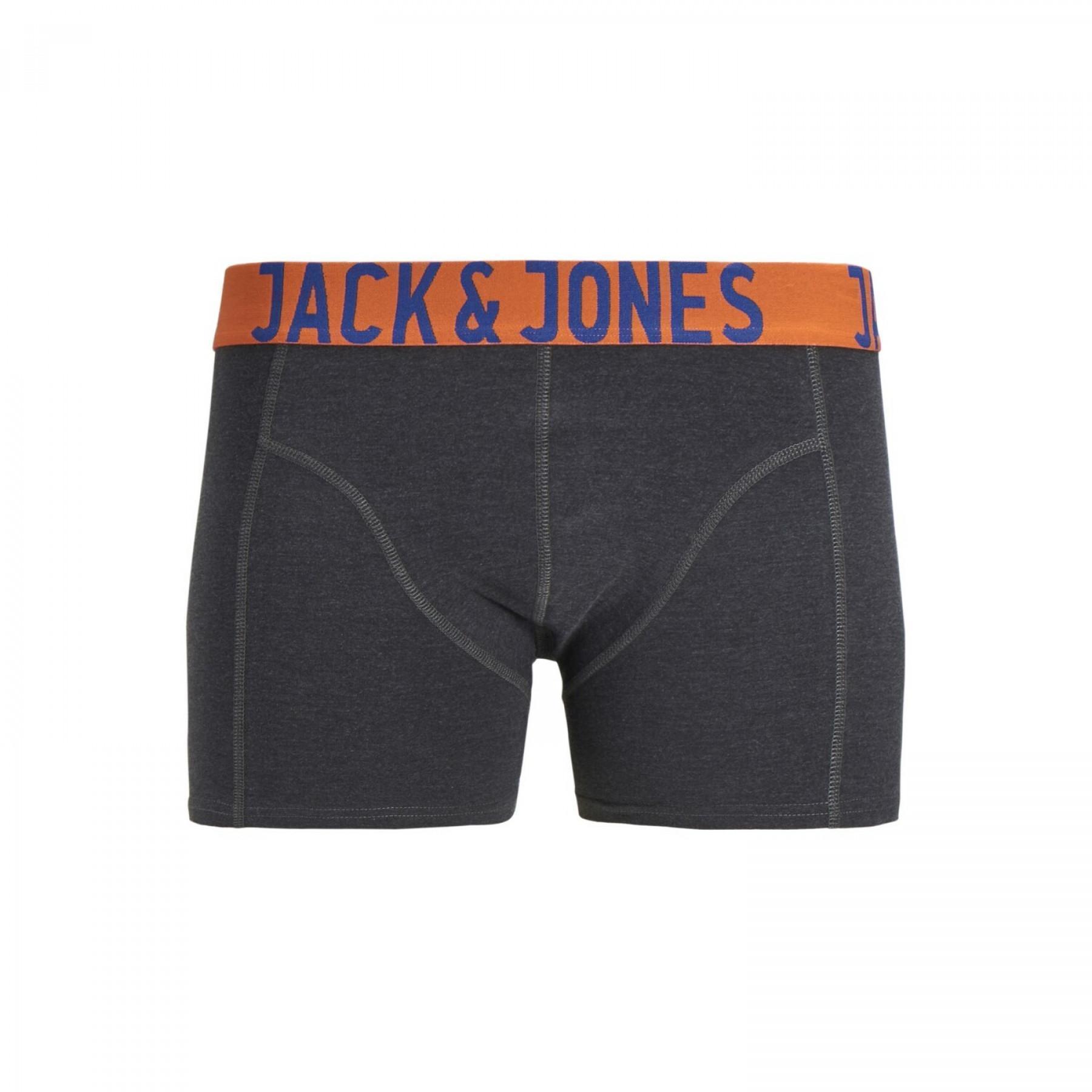 Set van 3 boxershorts Jack & Jones Jaccrazy solide
