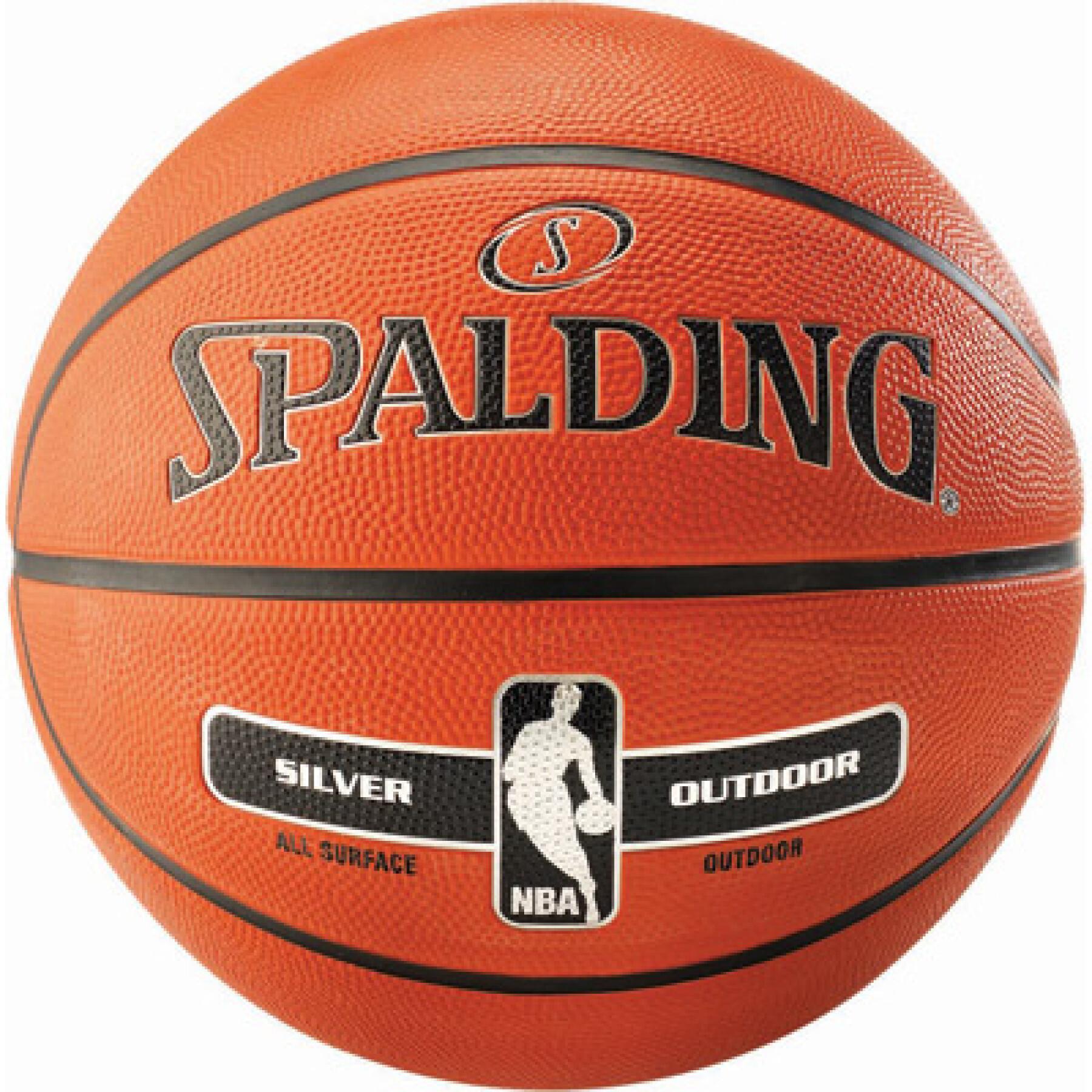Basketbal Spalding Nba Silver outdoor