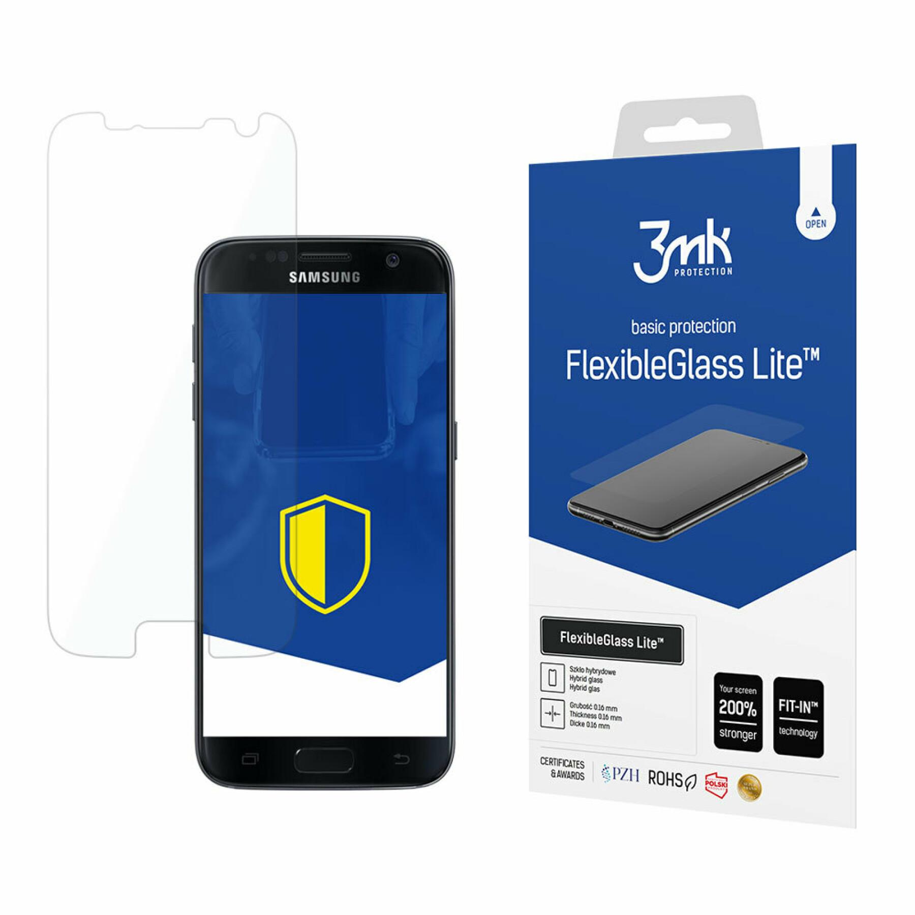 Hybride glas 3MK Samsung Galaxy S7 - FlexibeGlass Lite™