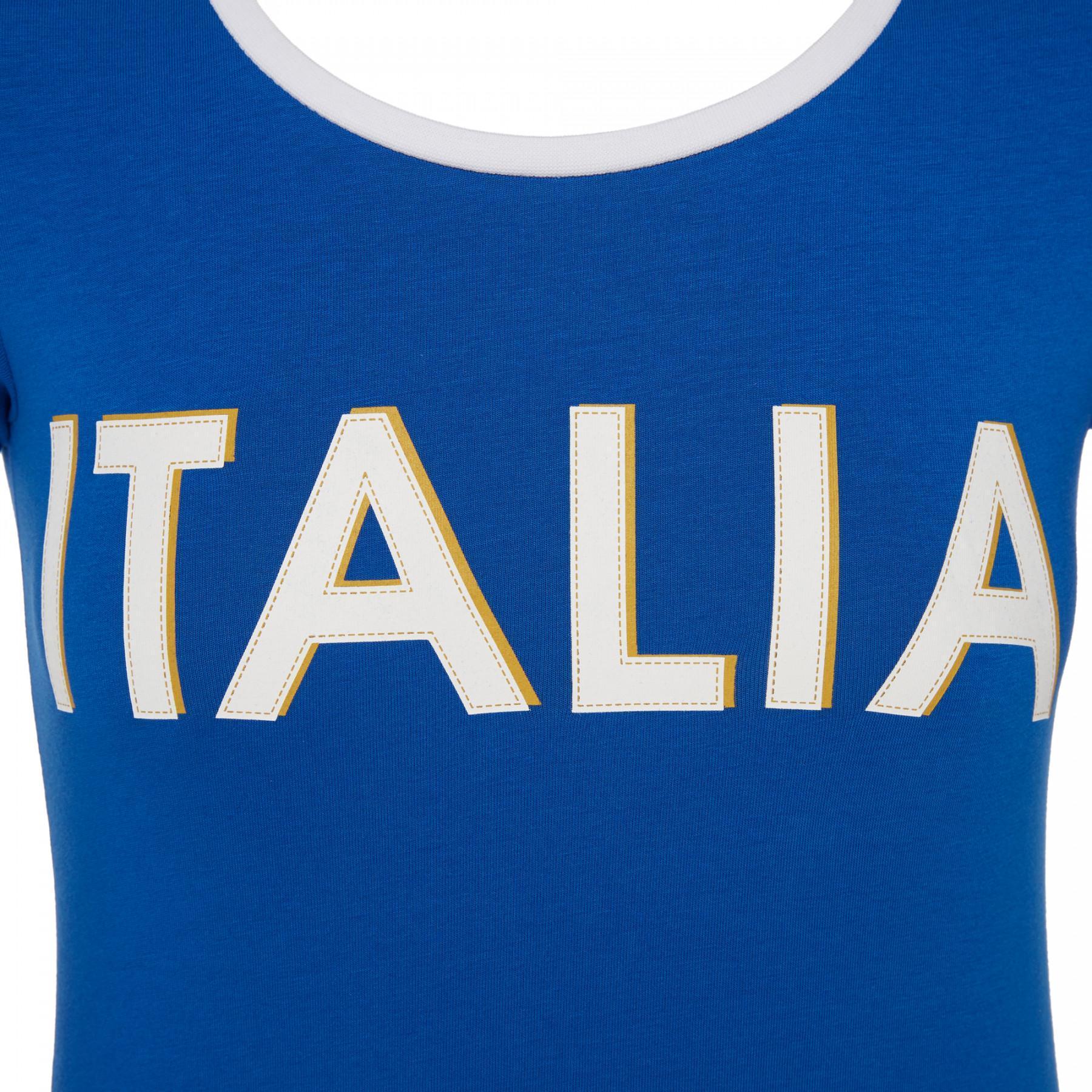 Fan T-shirt vrouw Italie Rugby 2017-2018