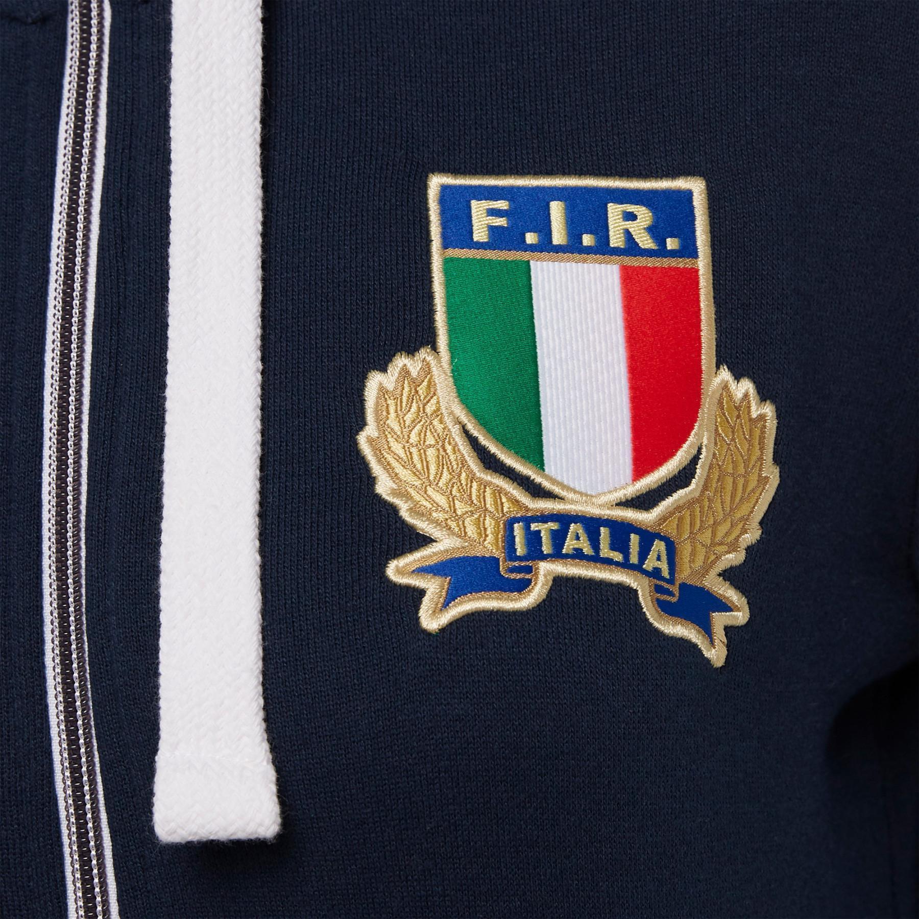 Dames sweatshirt met capuchon Italie Rugby 2018