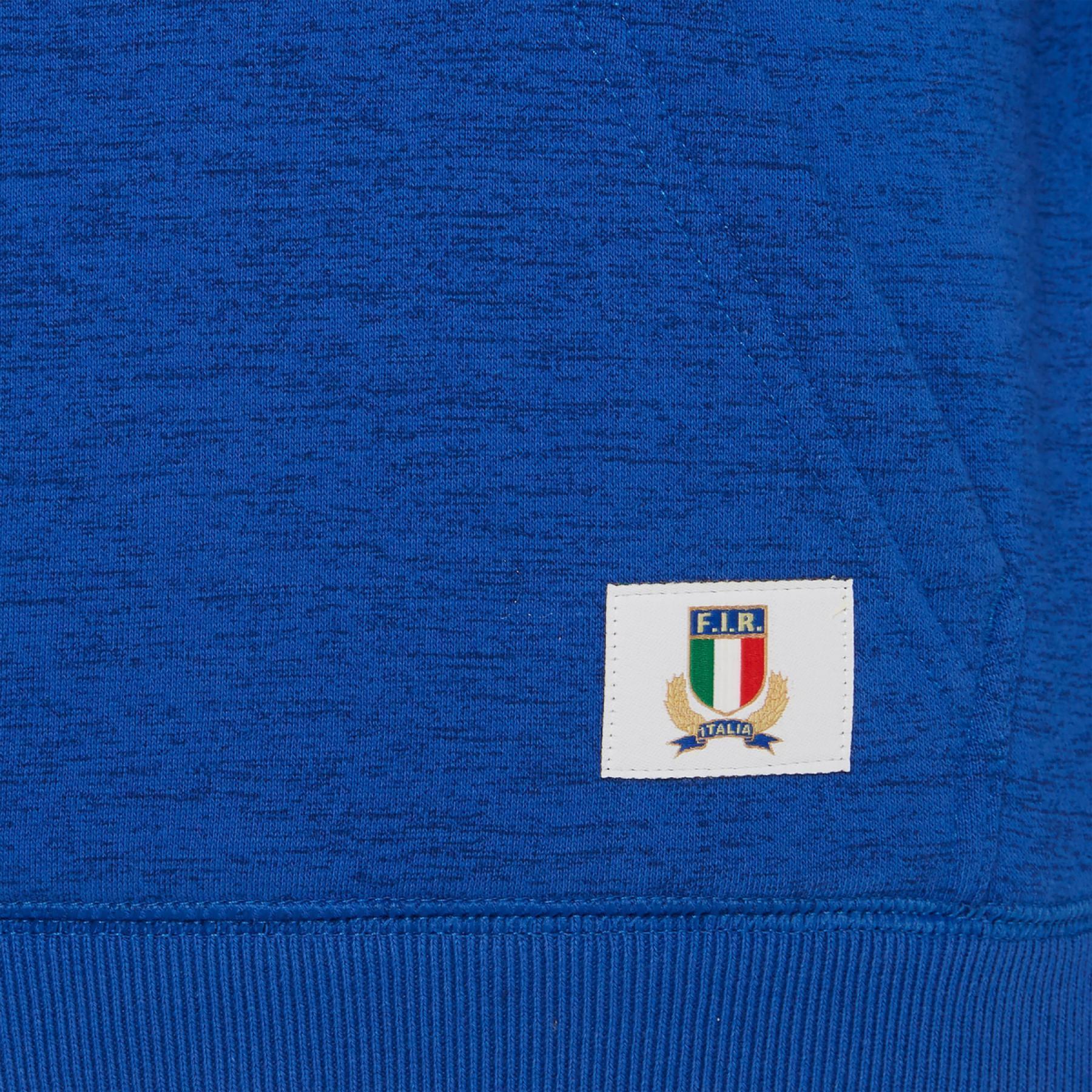 Vol katoenen kinder hoodie Italie rugby 2019