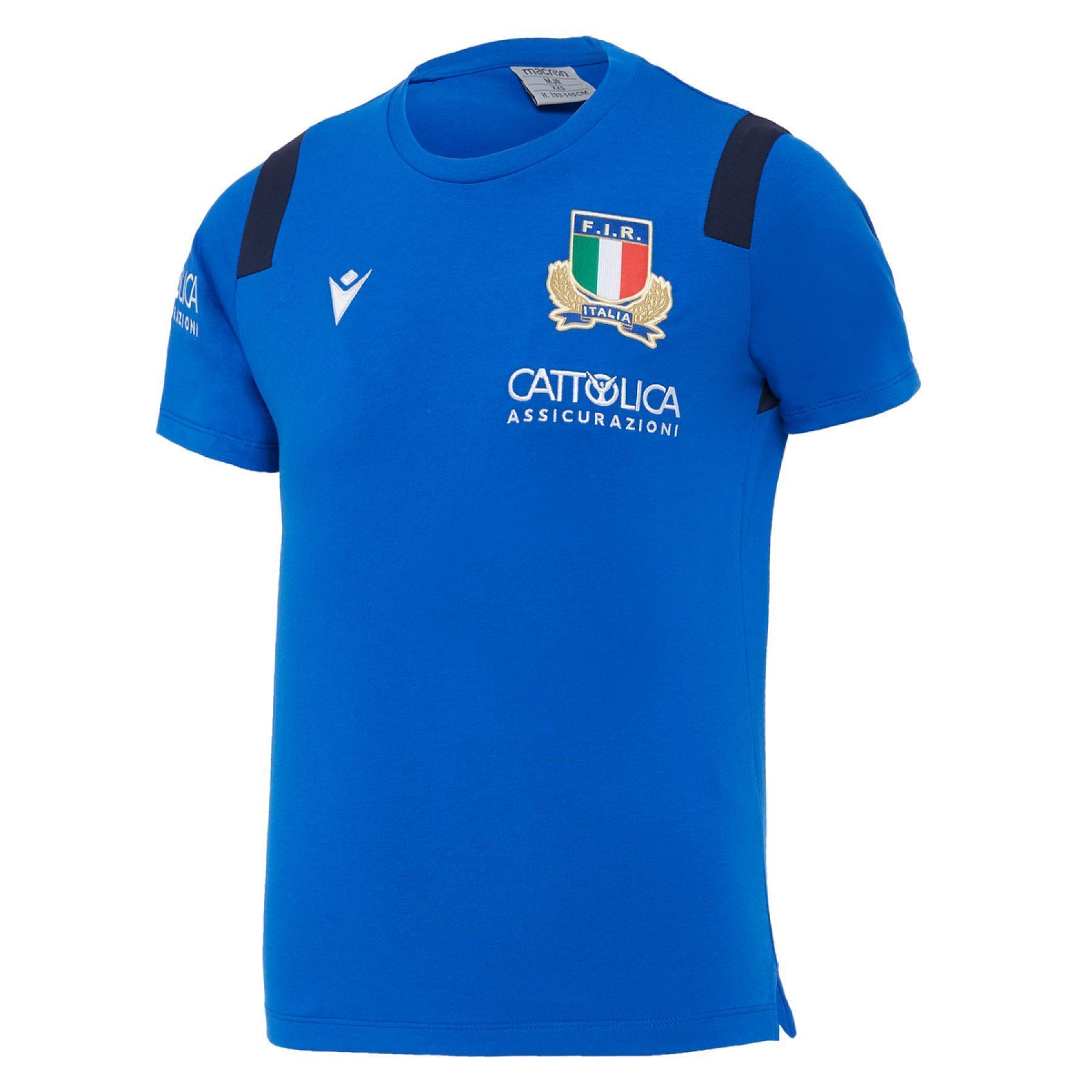 Katoenen kinderhemd Italie rugby 2020/21