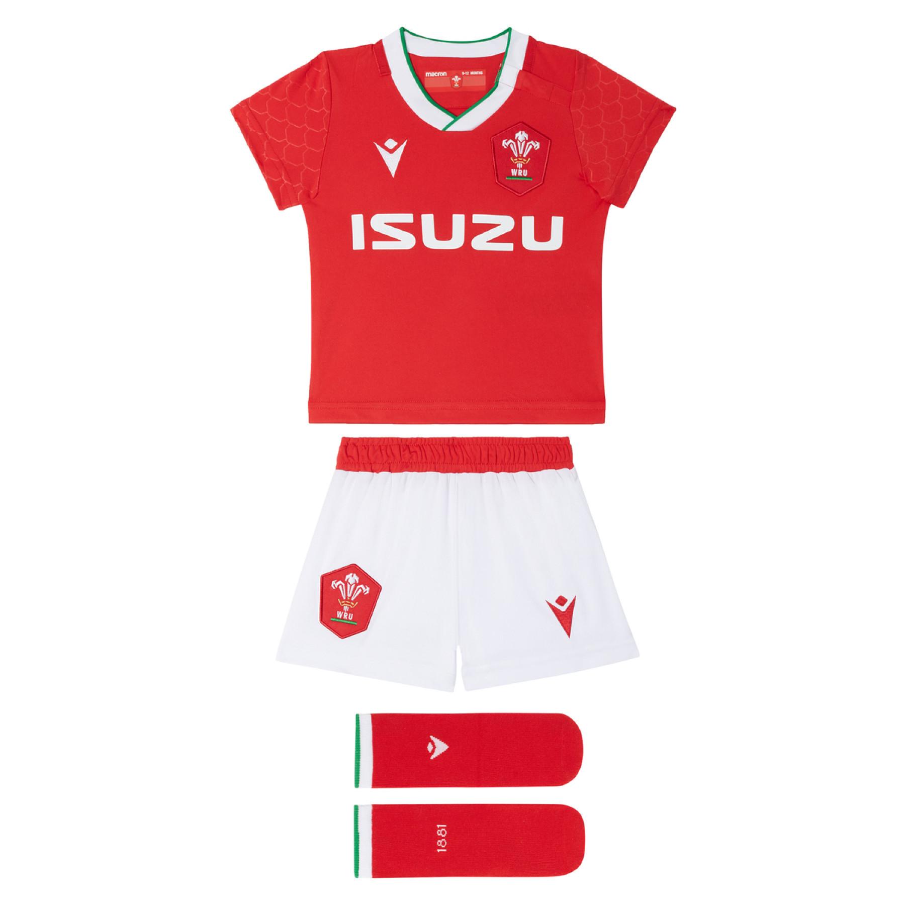 Home kit baby Pays de Galles rugby 2020/21