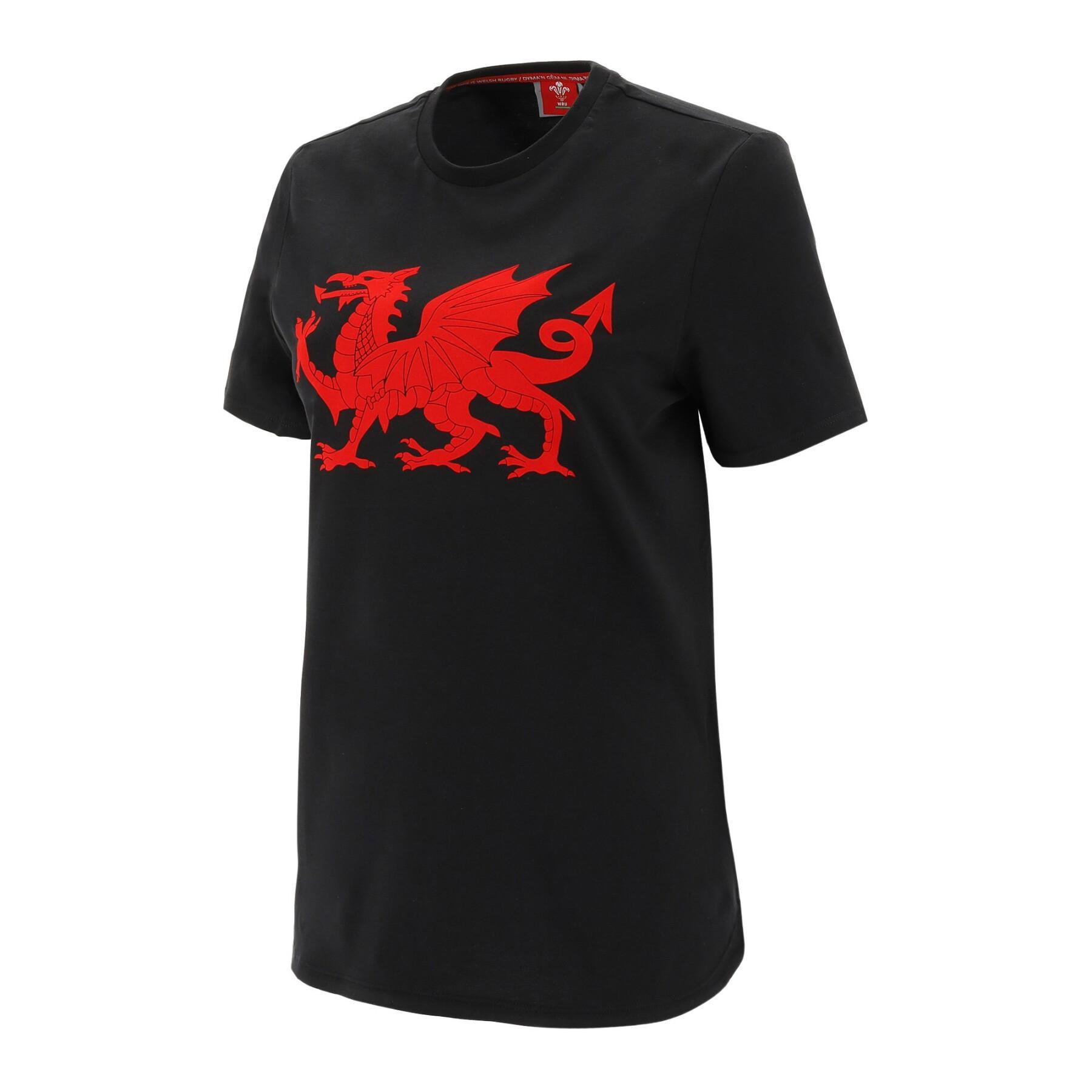 Dames-T-shirt Pays de Galles Rugby XV 2020/21