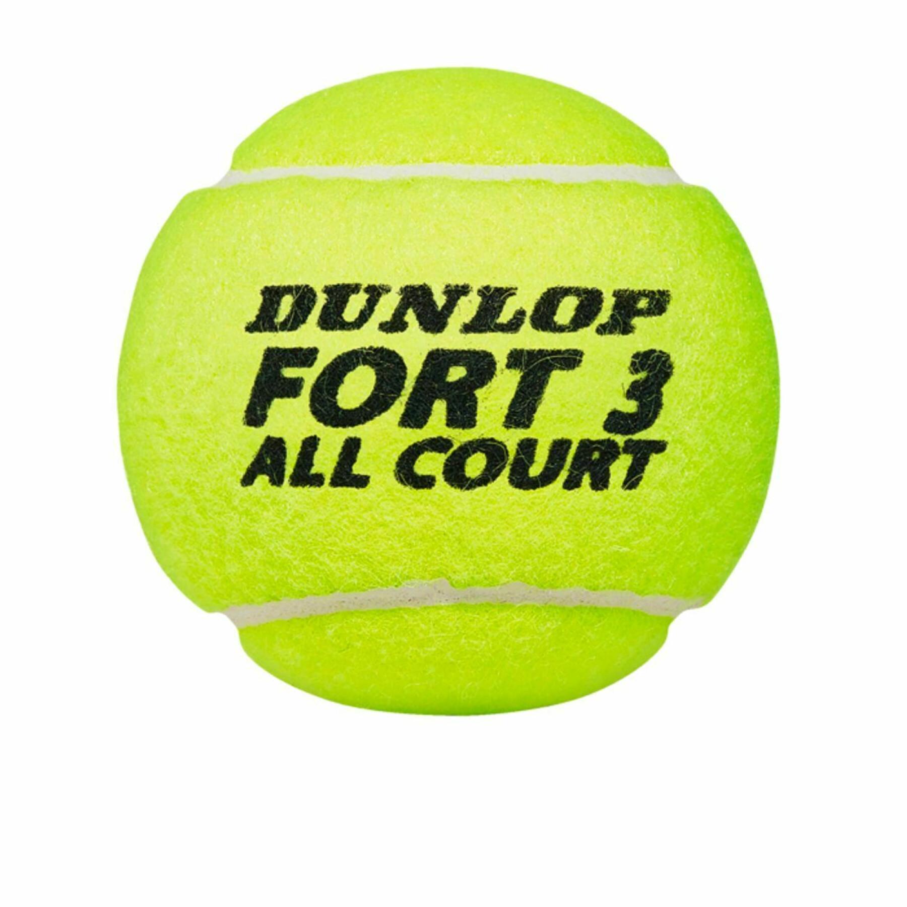 Tennisballen Dunlop Fort all court ts 4tin