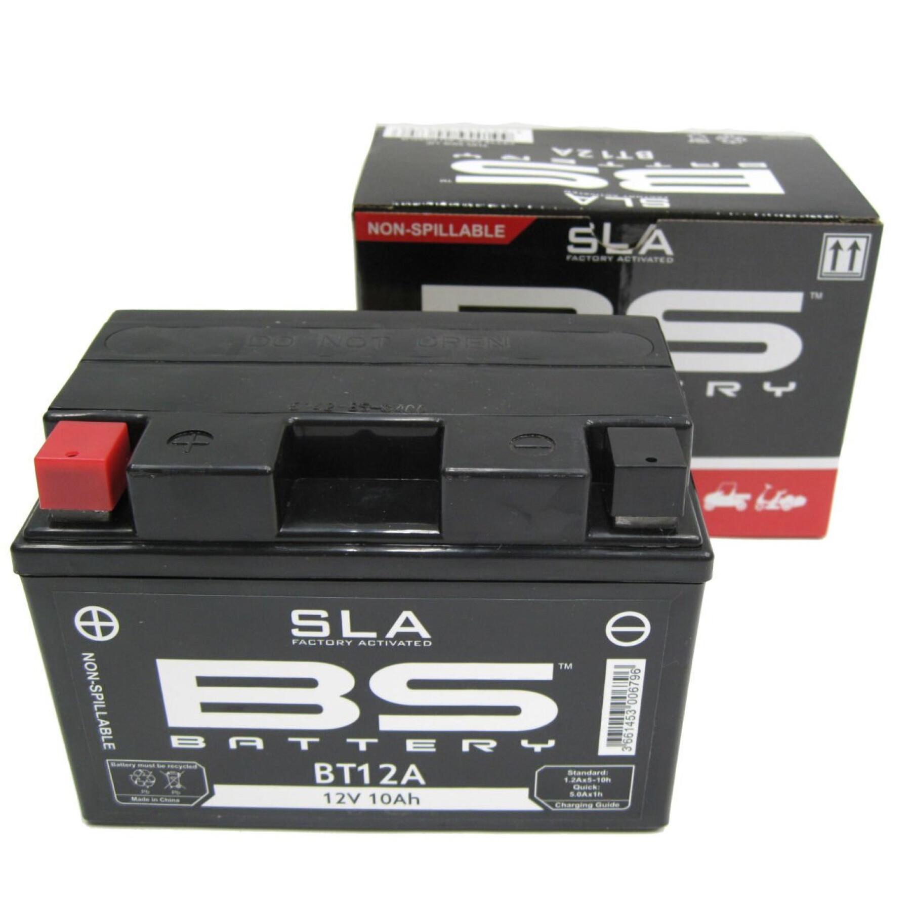 Motorfiets accu BS Battery SLA BT12A - C (10Hr) - C (20Hr)