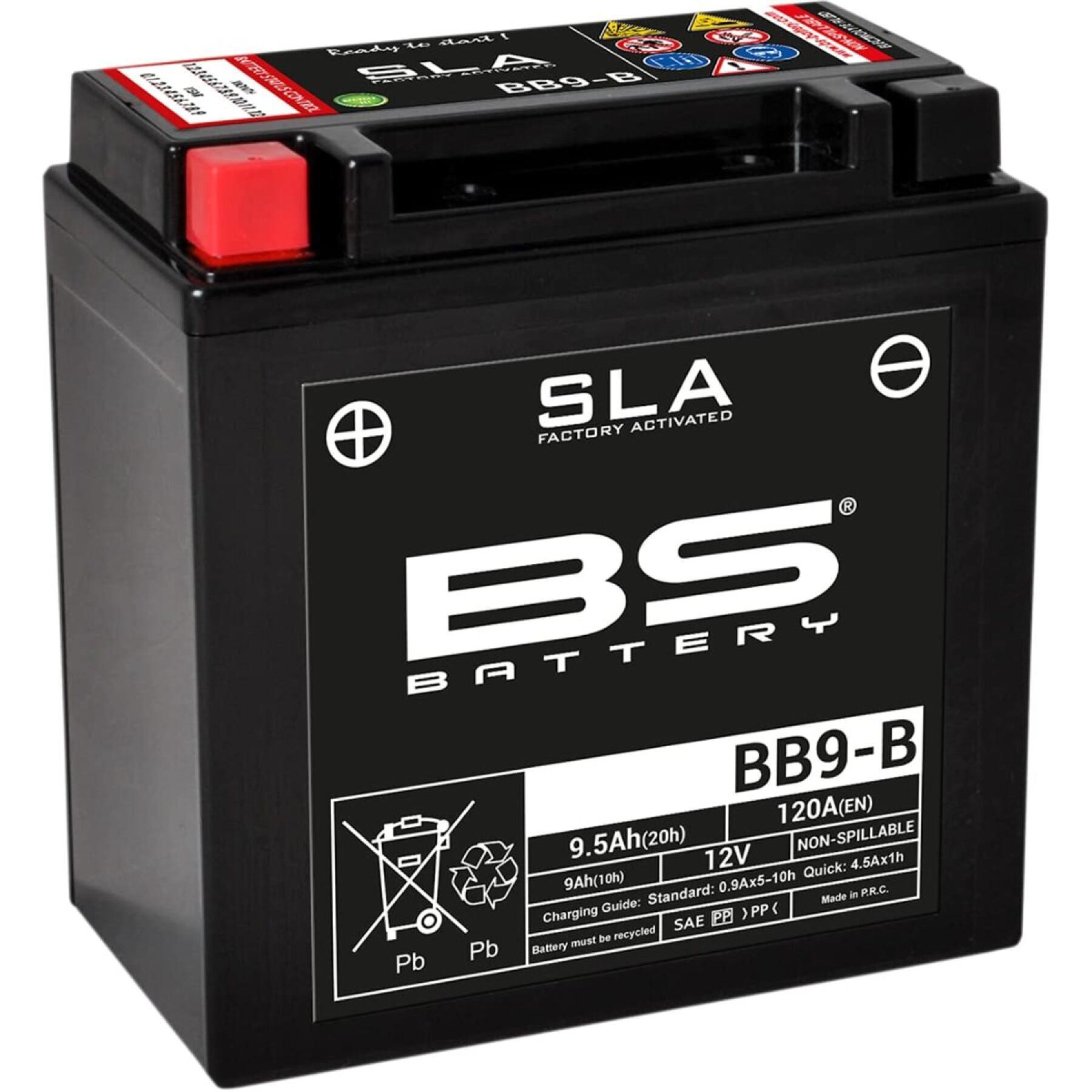 Motorfiets accu BS Battery SLA BTX12 - C (10Hr) - C (20Hr)