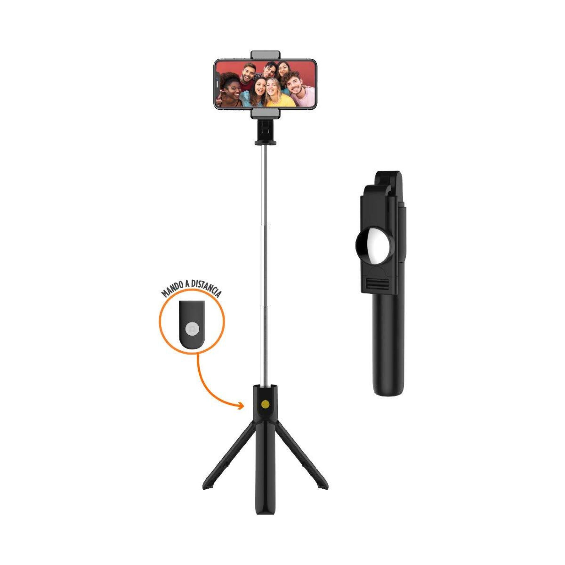Statief met smartphone-afstandsbediening Ksix Selfie Pro