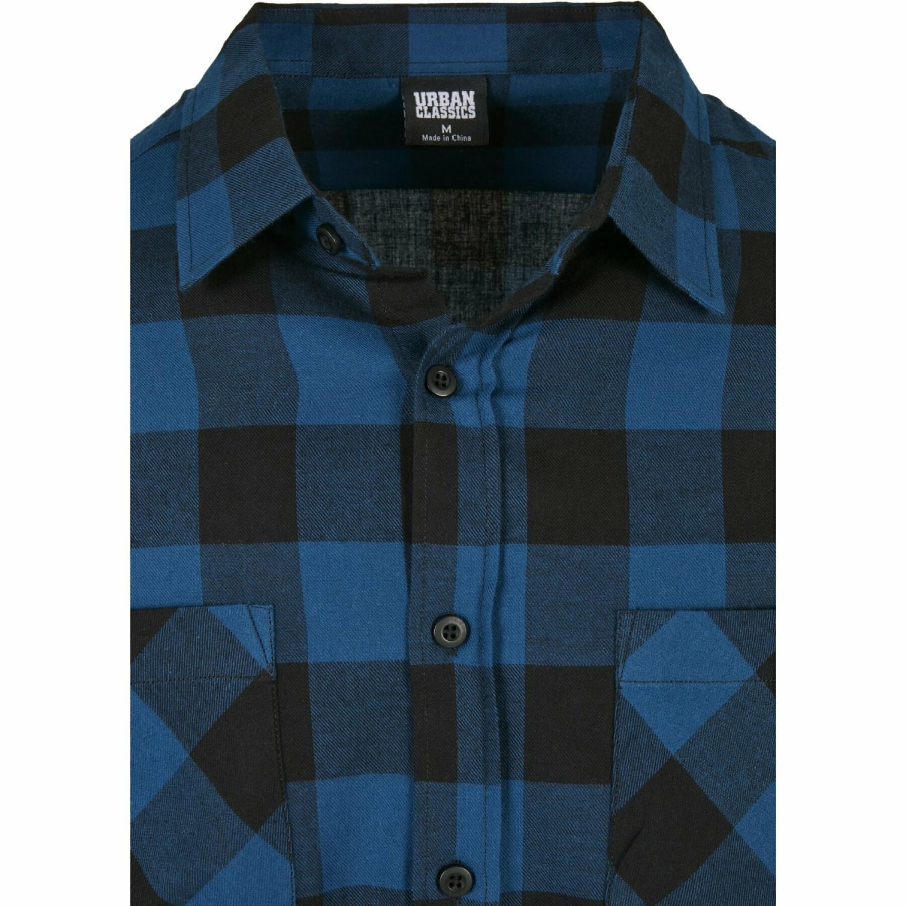 Overhemd Urban Classics checked flanell (GT)