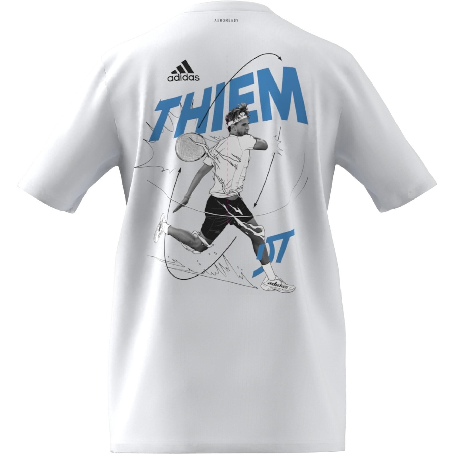 Grafisch T-shirt adidas Thiem Logo