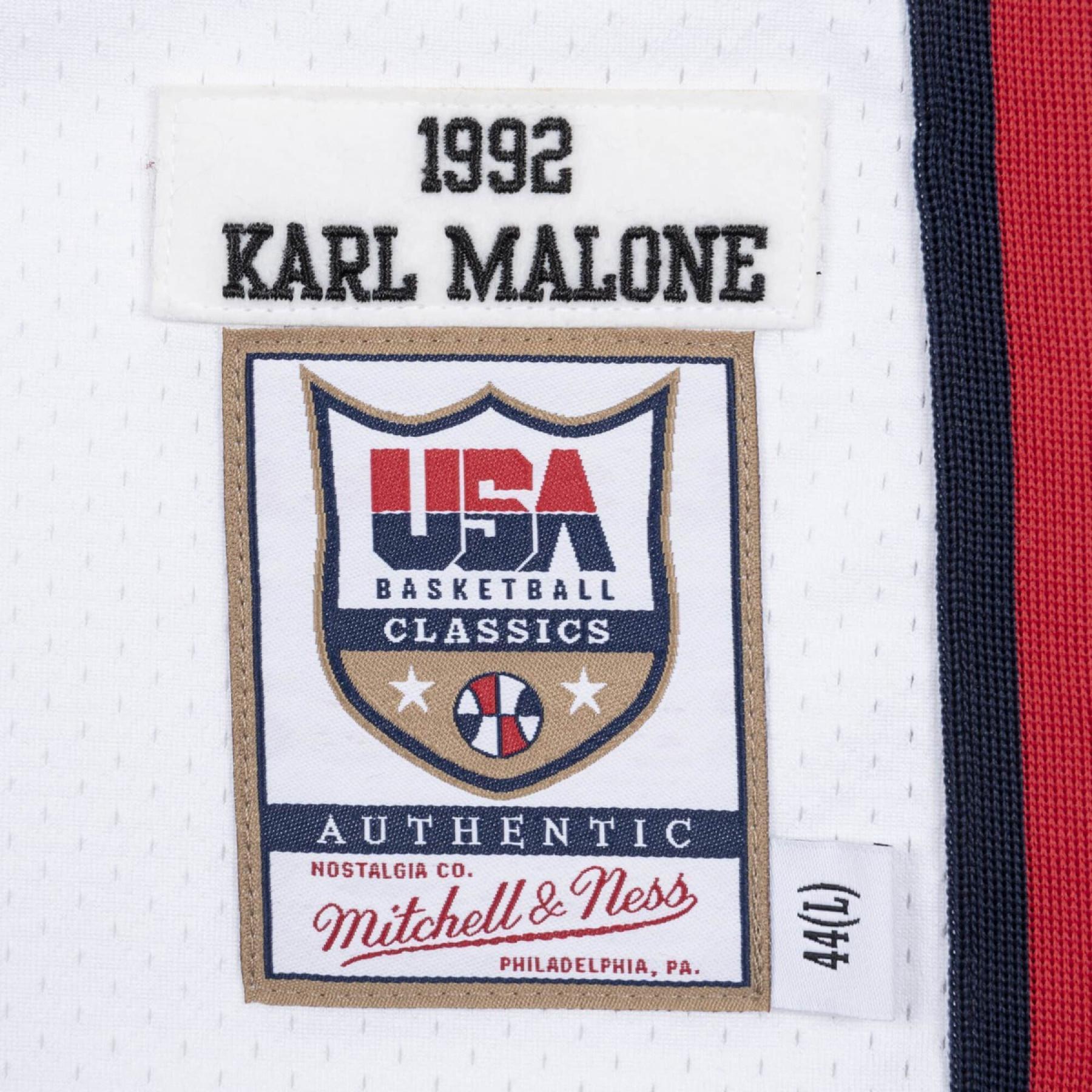 Authentiek thuistruitje USA Karl Malone 1992