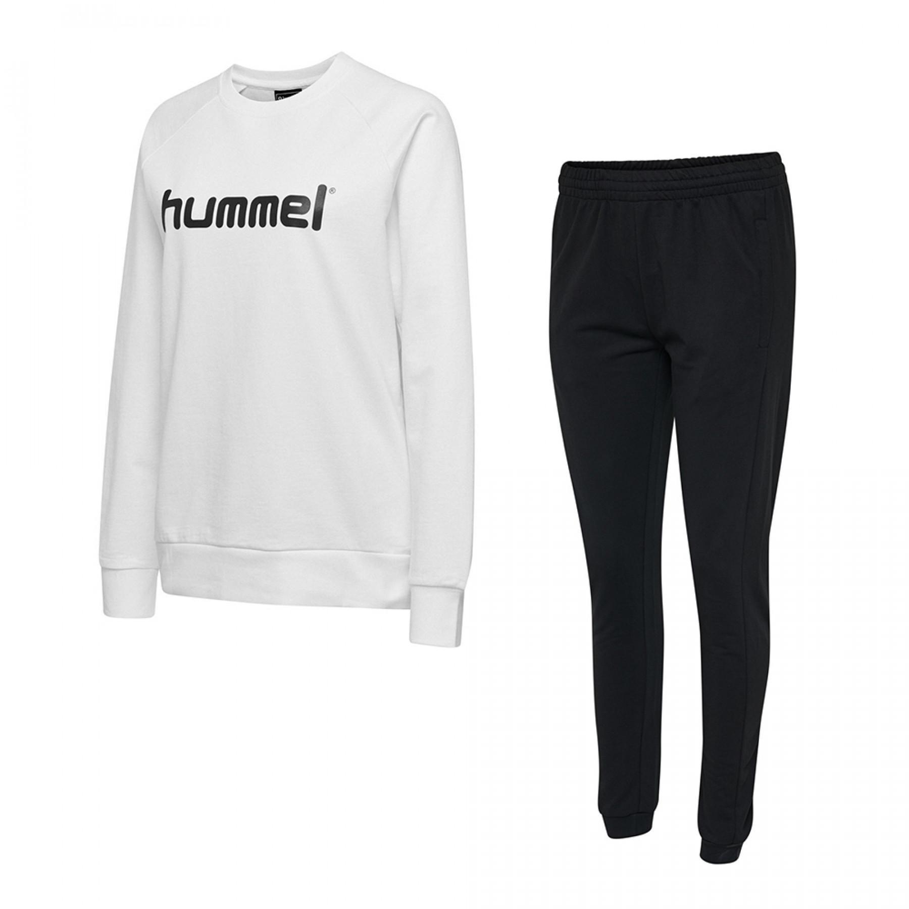 Damespak Hummel Hmlgo Cotton Logo sweatshirt