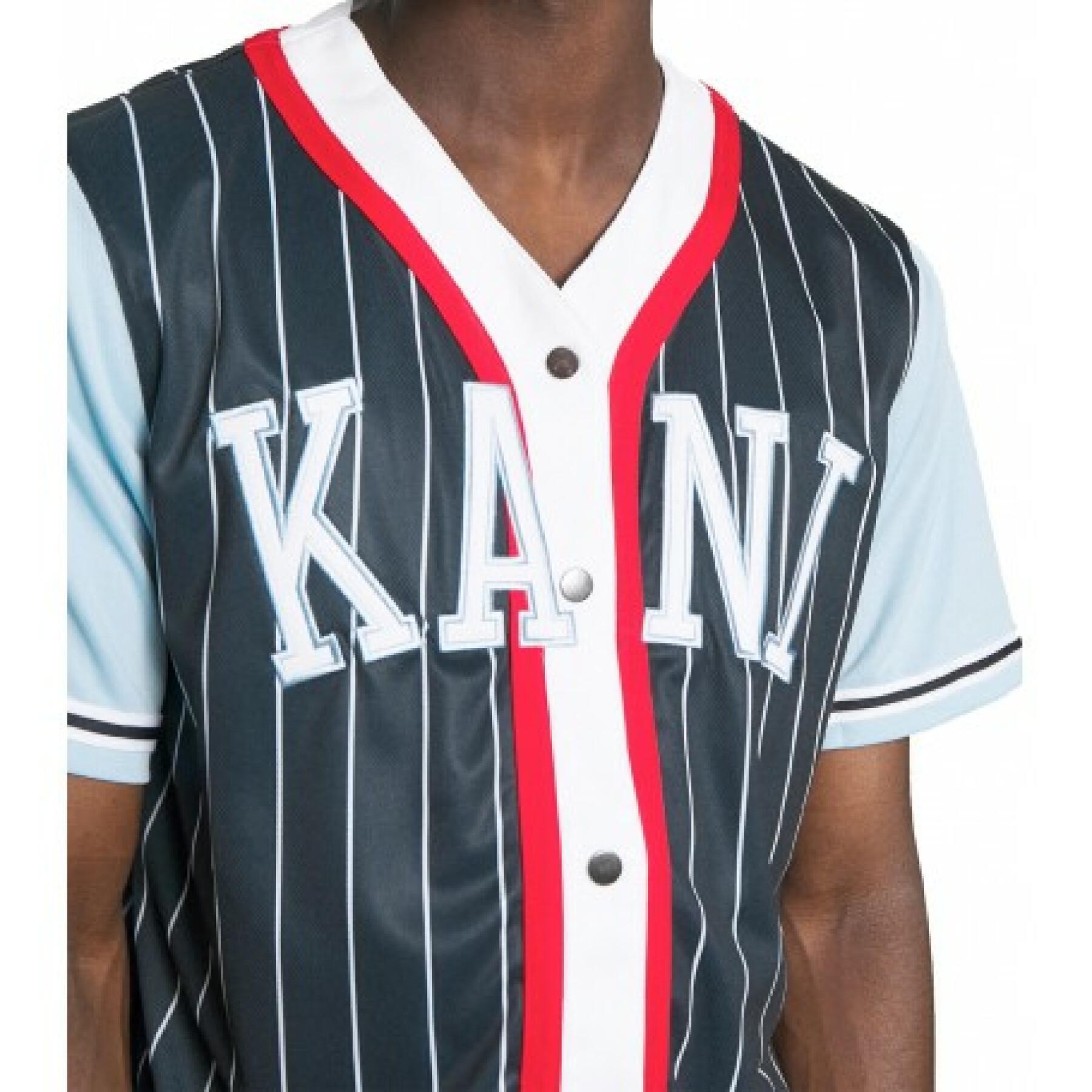 Overhemd Karl Kani college block pinstripe