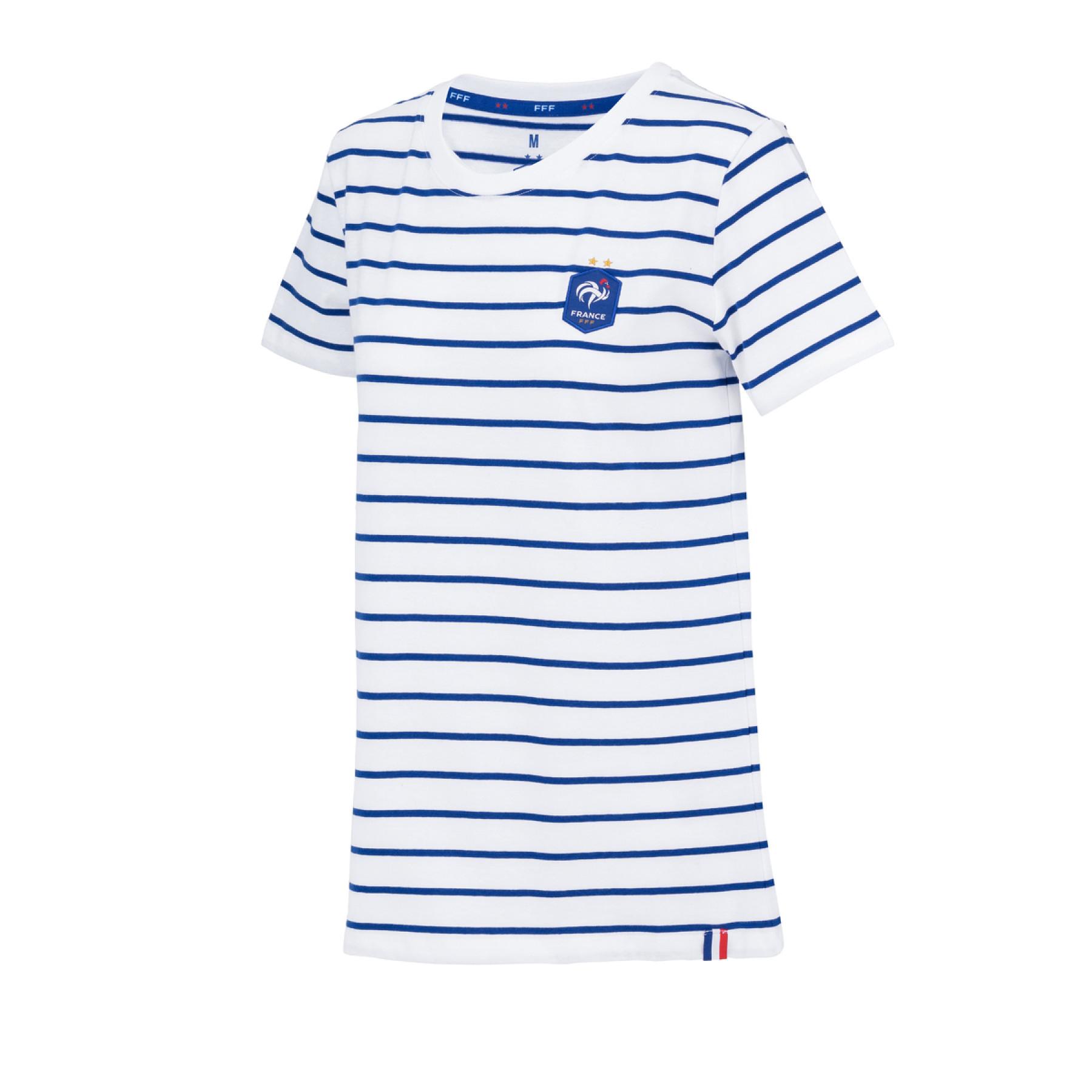 Dames-T-shirt France Weeplay Marinière