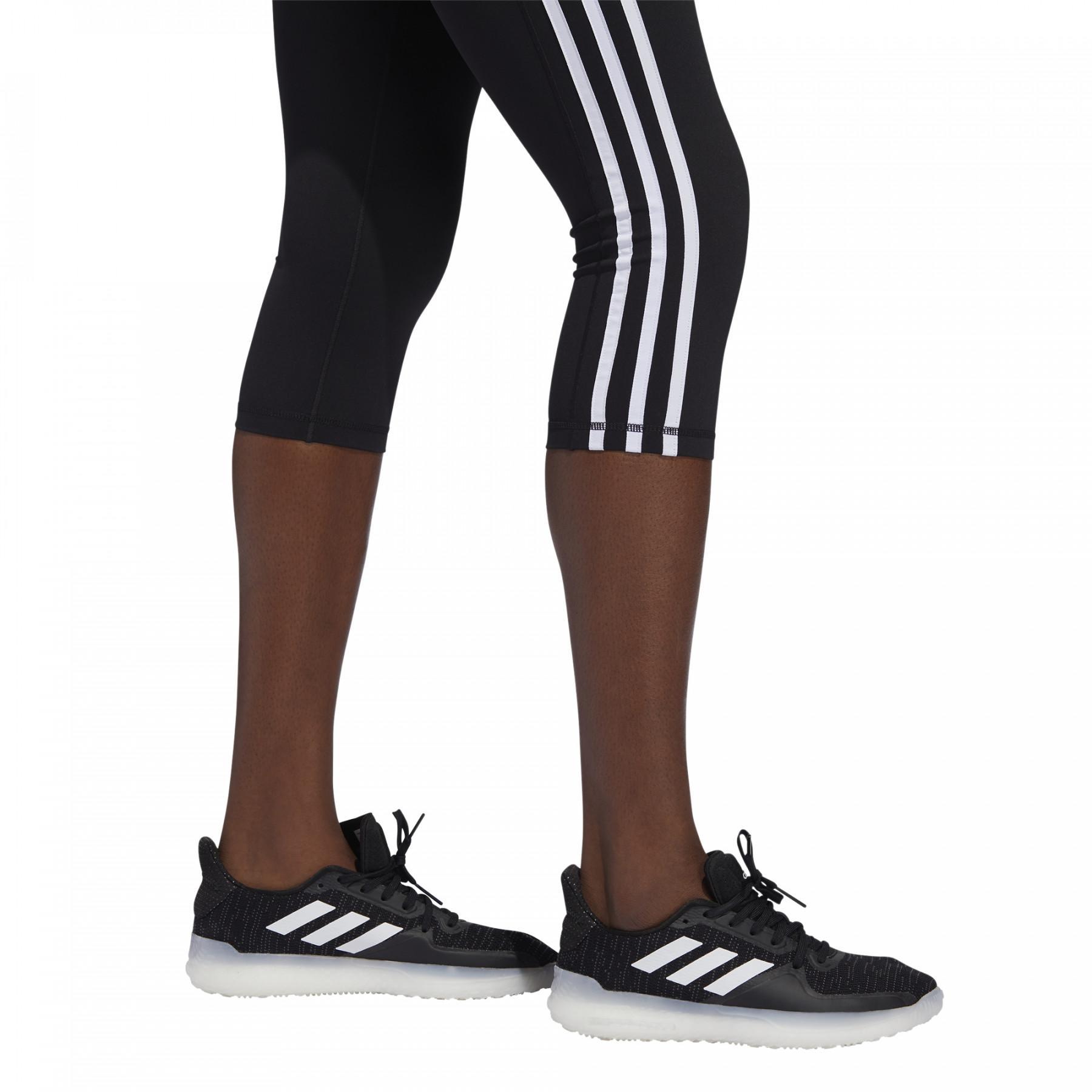 Legging vrouwen 3/4 adidas Believe This 3-Stripes