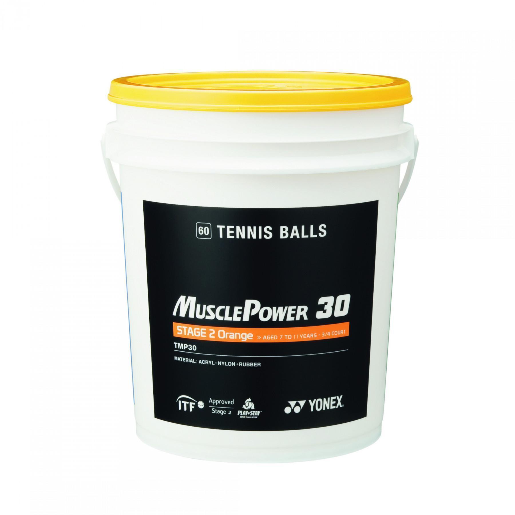 Tonnennisballen Yonex TMP-30 x30