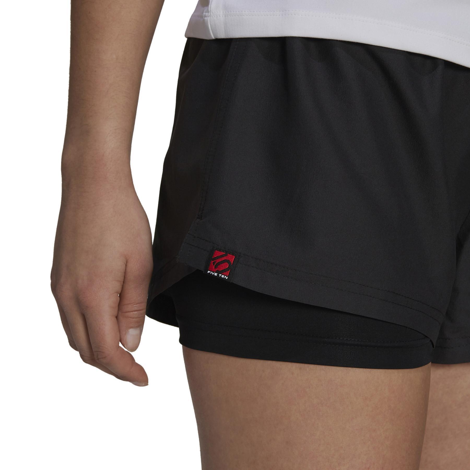 Dames shorts adidas 5.10 Climb2in1