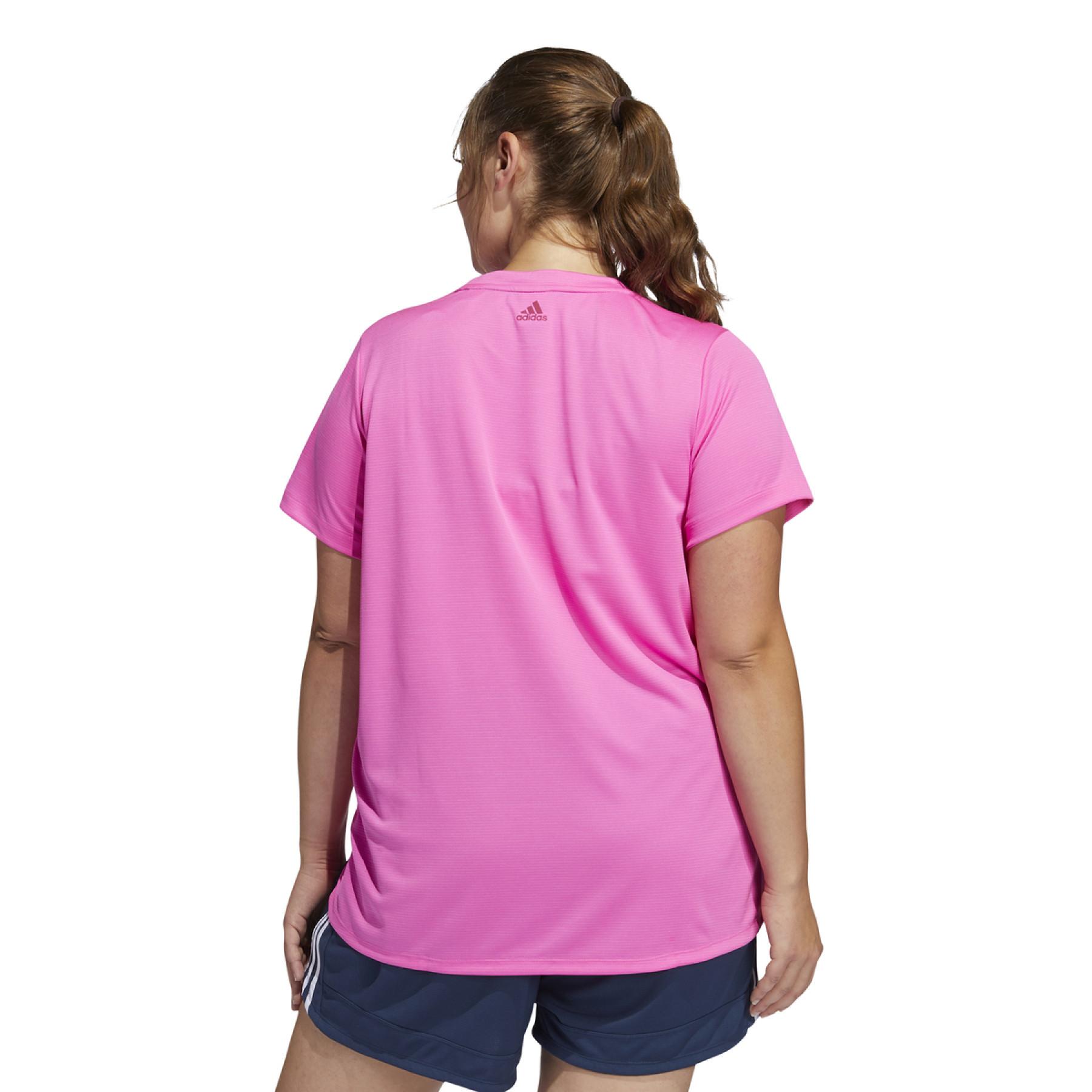 Dames-T-shirt adidas Badge of Sport Grande Taille