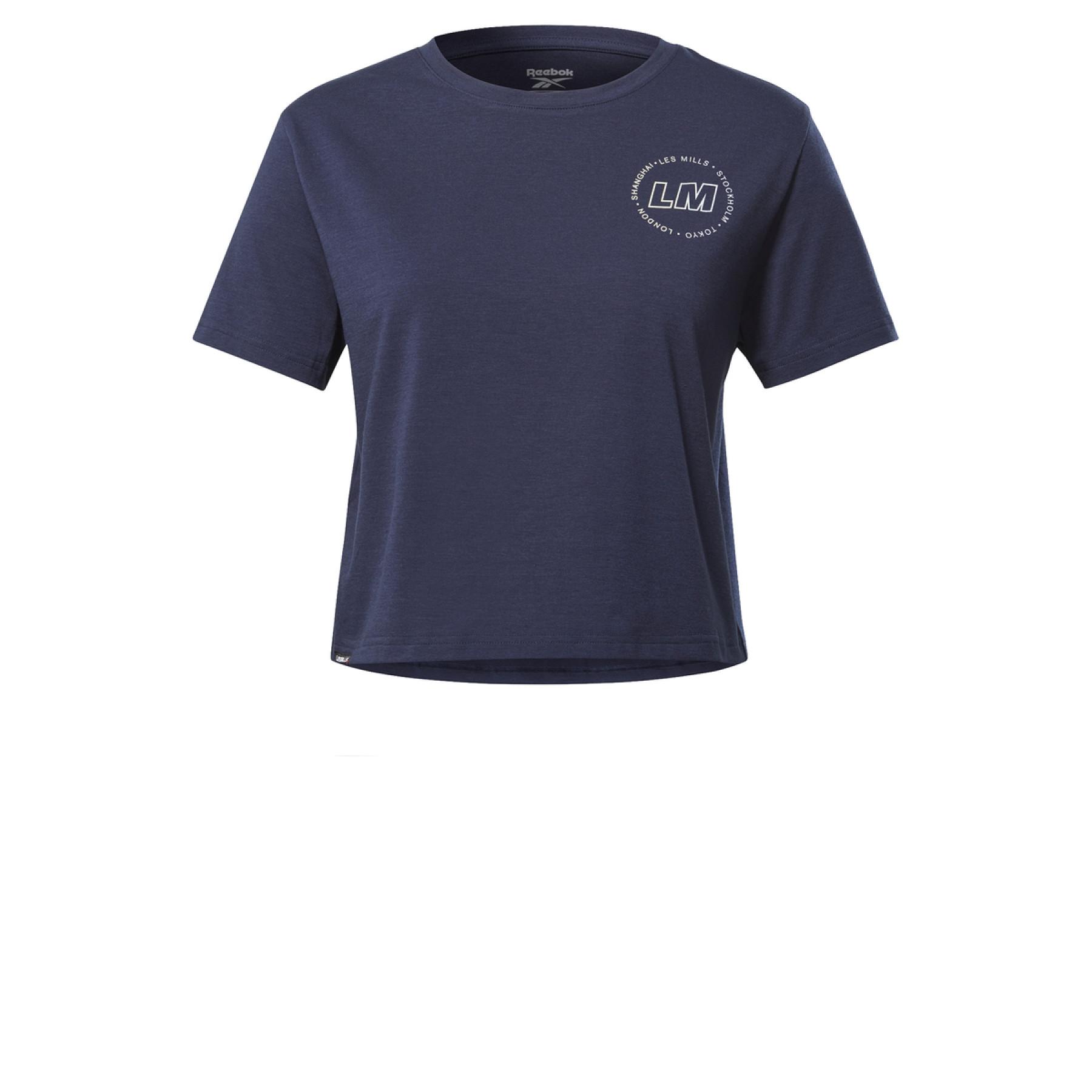 Dames-T-shirt Reebok Les Mills® Cropped