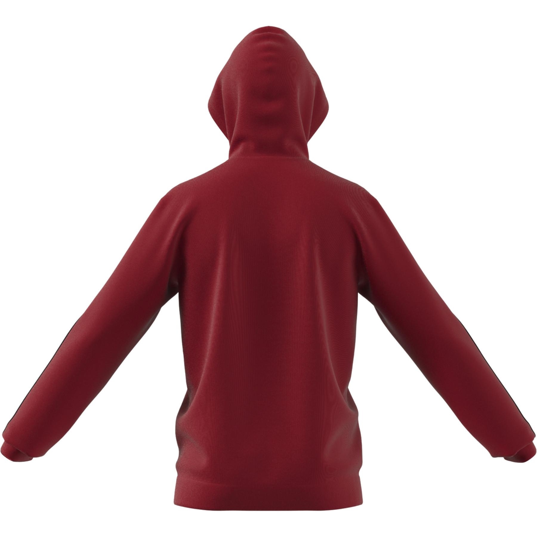 Hooded sweatshirt adidas Essentials Colorblock Logo
