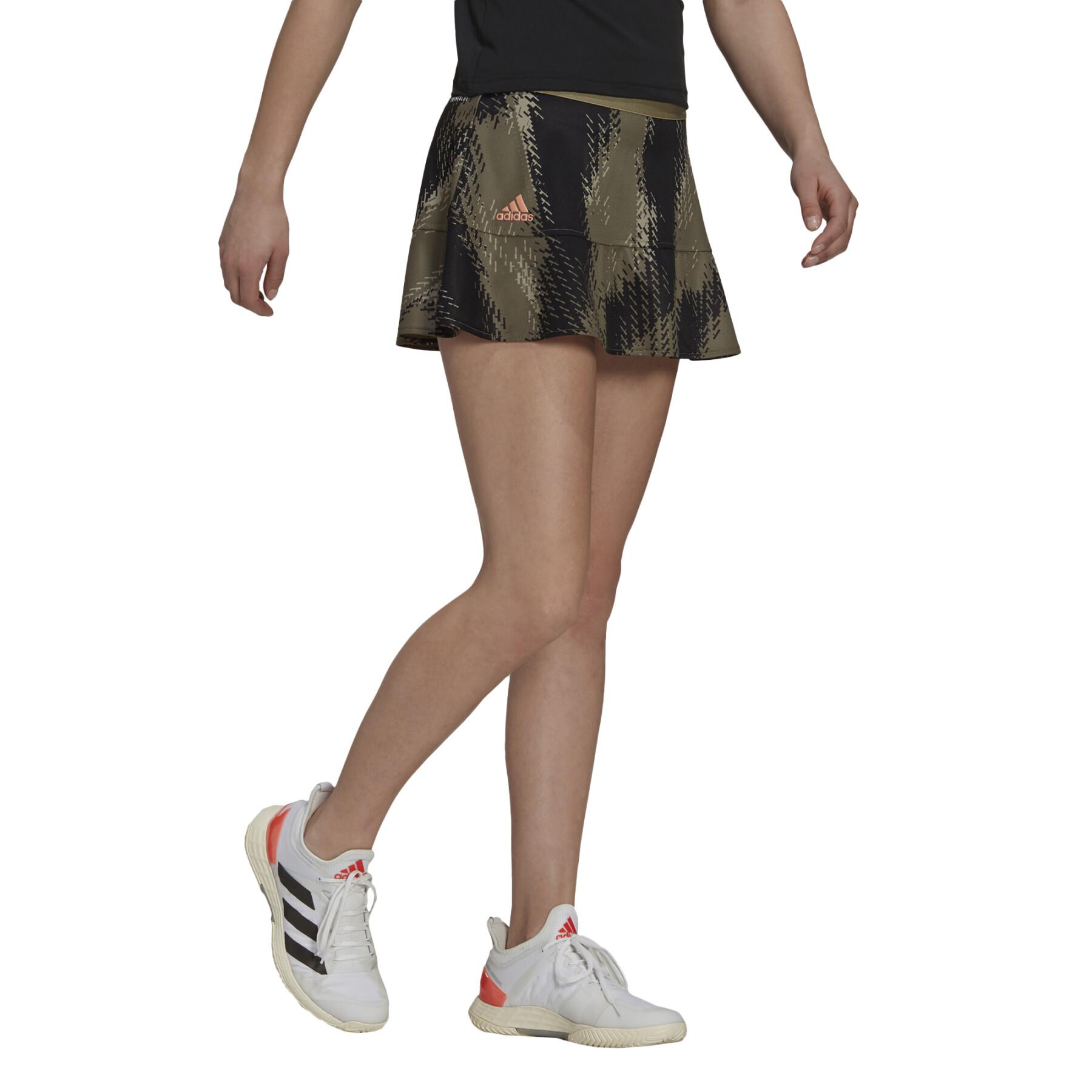 Dames skort adidas Tennis Primeblue Printed Match