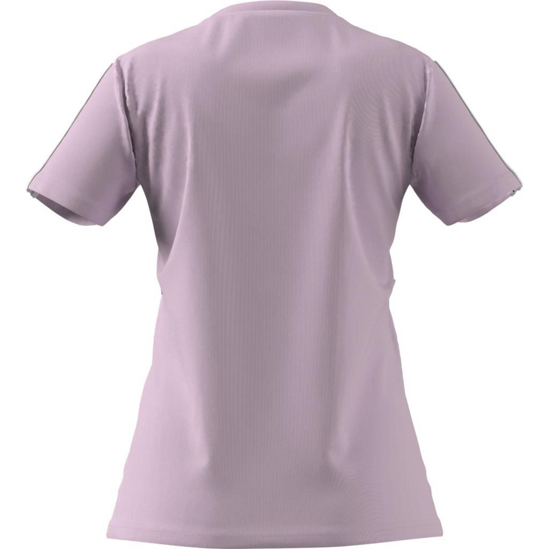 Dames-T-shirt adidas Essentials Logo Colorblock Cotton