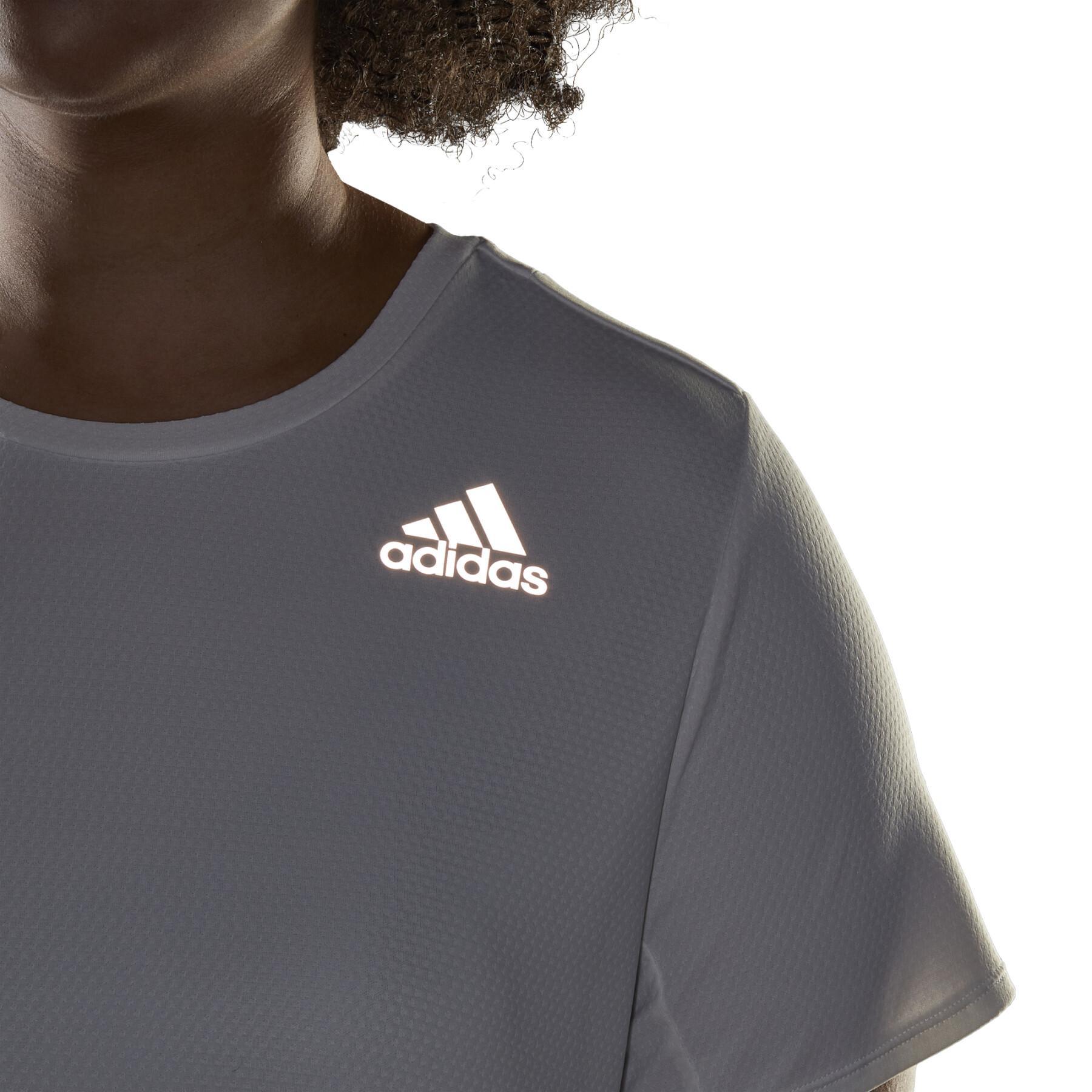 Dames-T-shirt adidas Heat.Rdy (Grandes tailles)