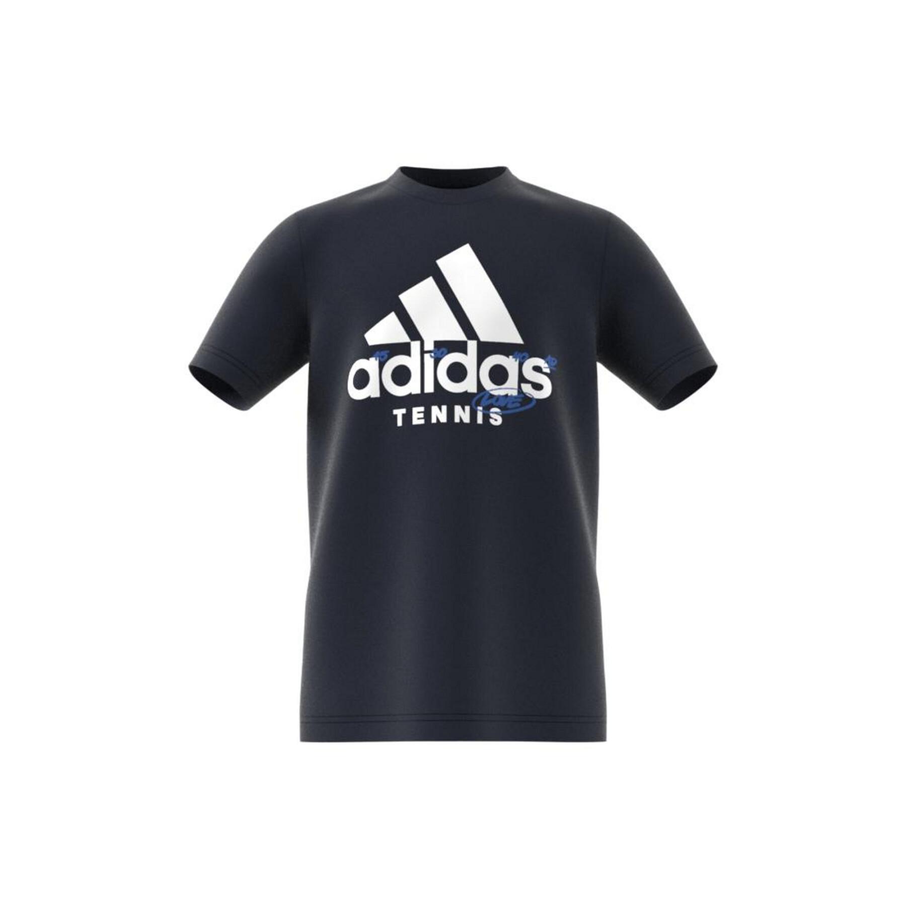 Kinder T-shirt adidas Tennis Graphic Logo