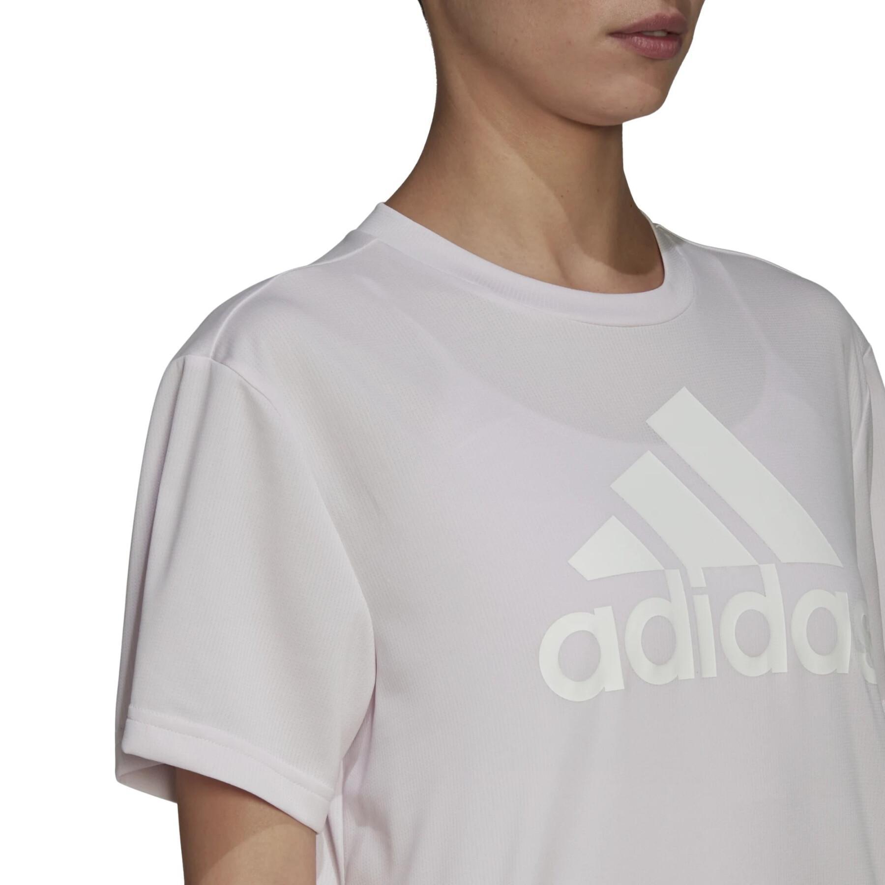Dames-T-shirt adidas AEROREADY Designed to Move Boyfriend Sport
