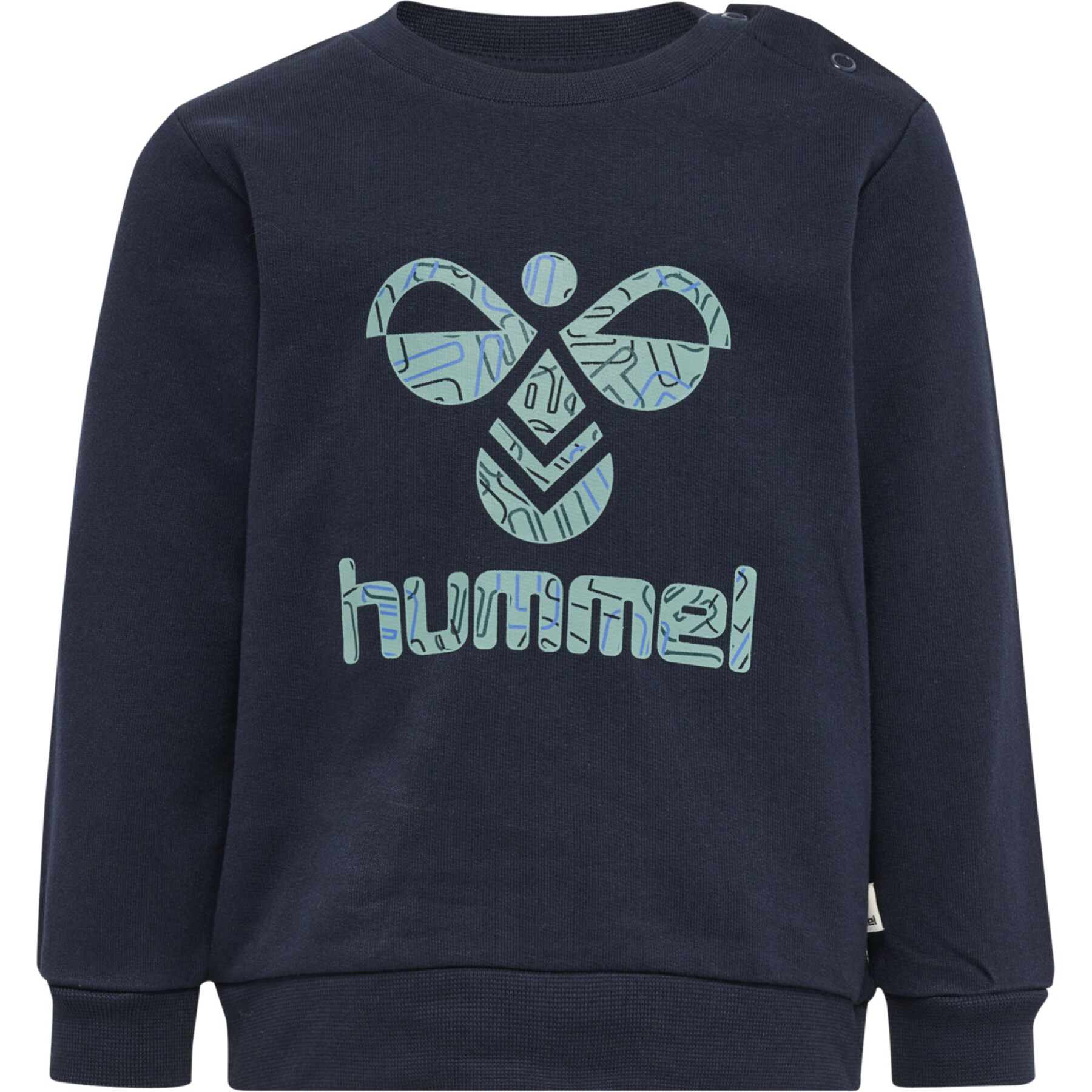 sweater voor babymeisjes Hummel Lime