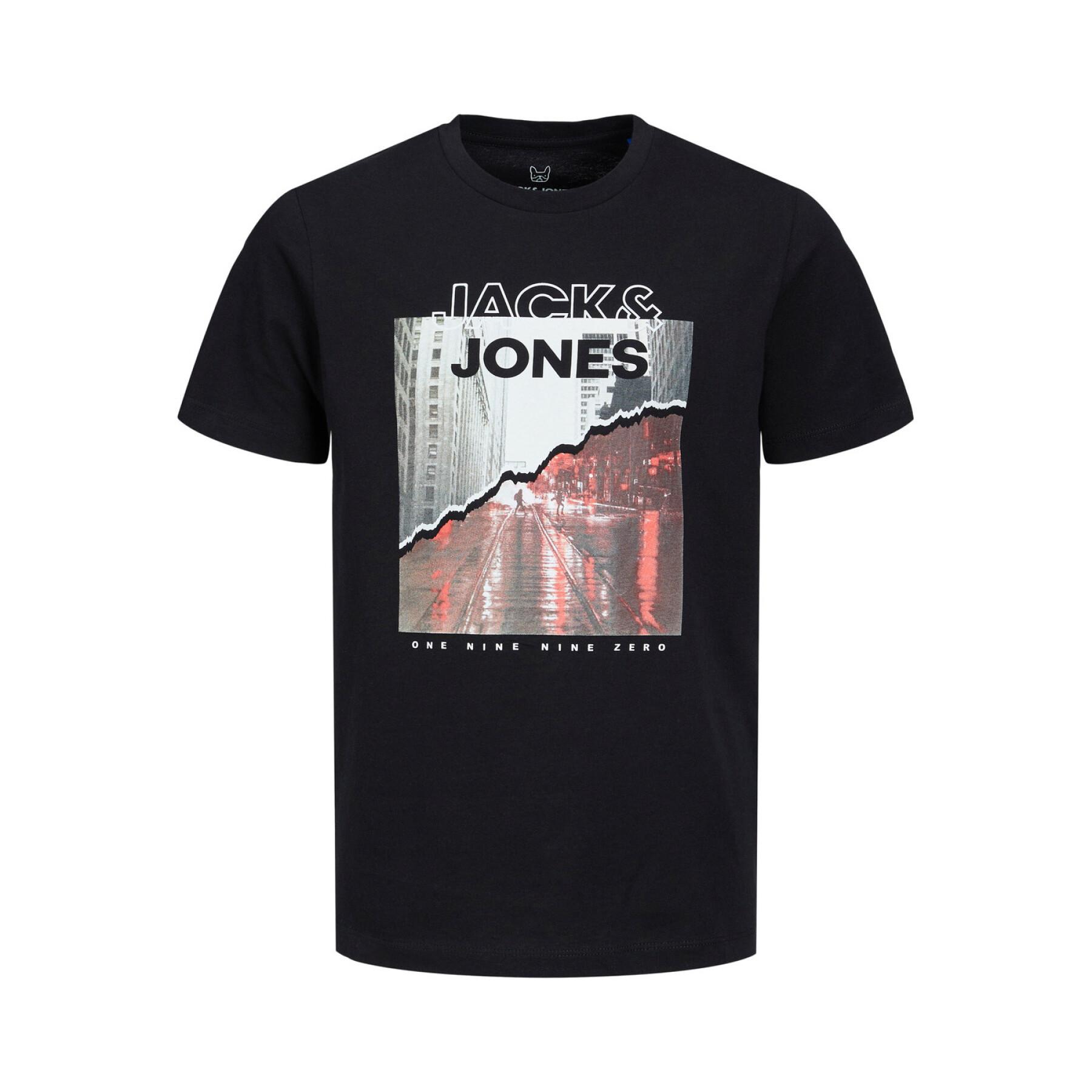 T-shirt ronde hals kind Jack & Jones Jcobooster July 2022