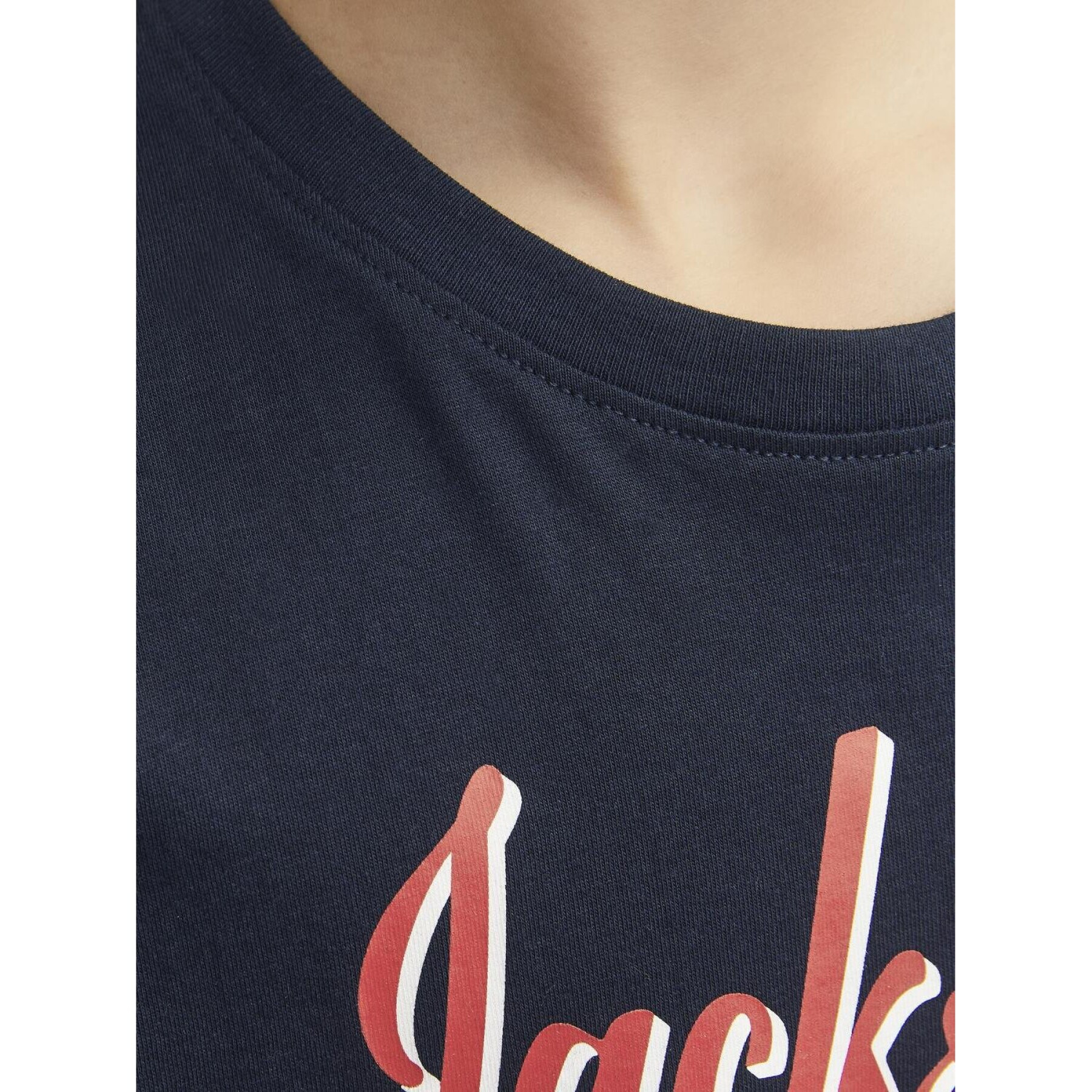 T-shirt ronde hals kind Jack & Jones Logo