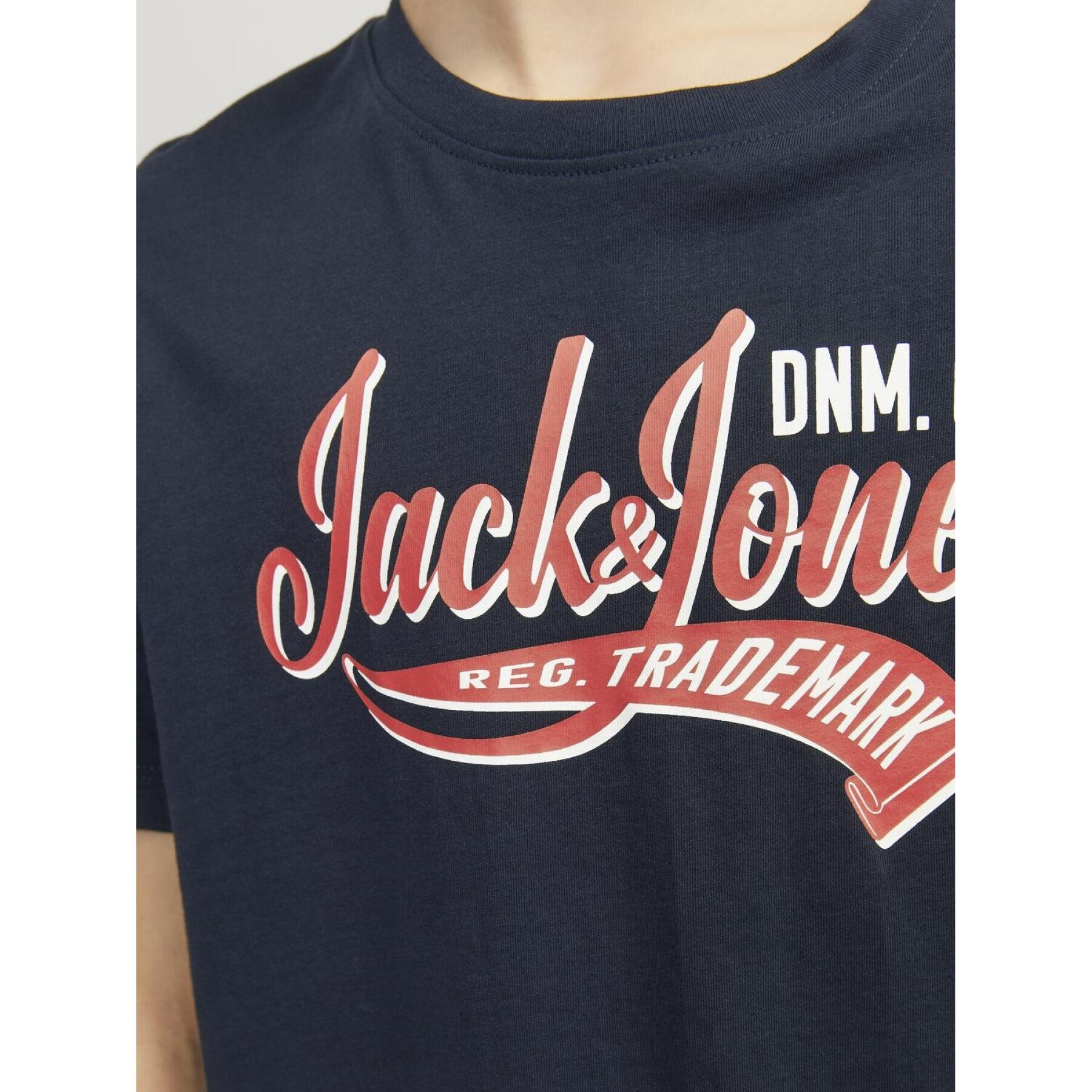T-shirt ronde hals kind Jack & Jones Logo