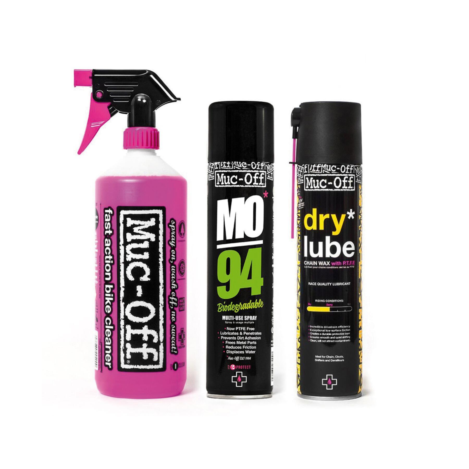 Reinigingspakket Muc-Off clean protect Lube kit wet