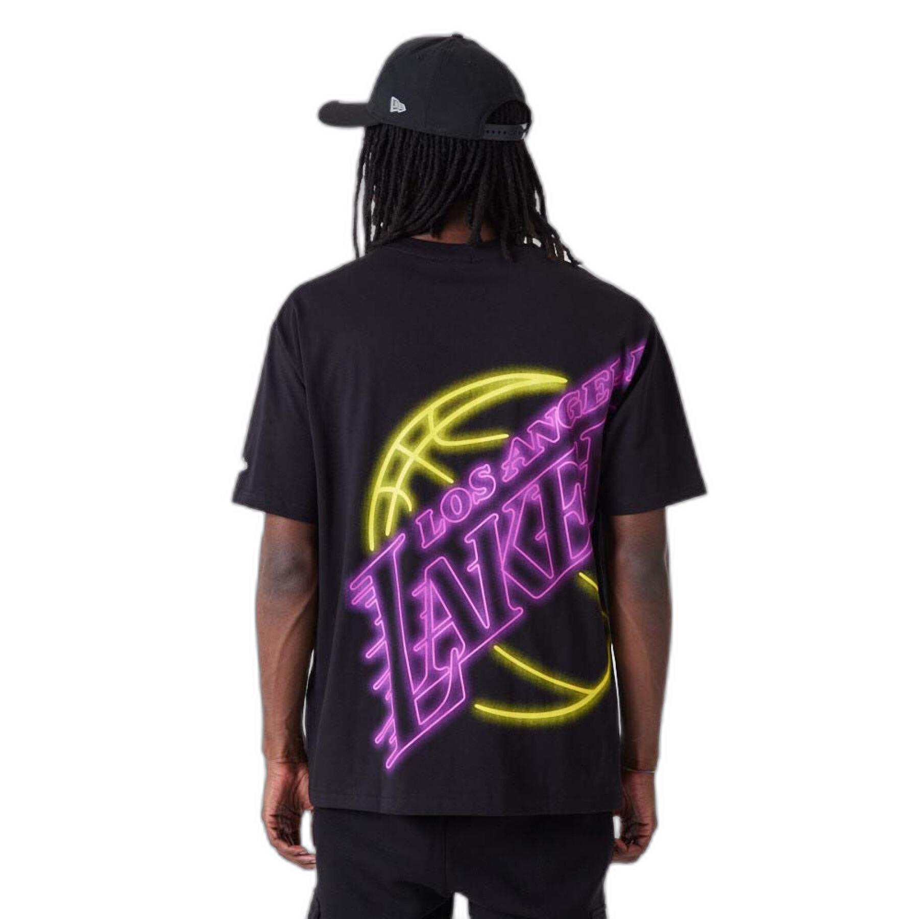 Oversized T-shirt Los Angeles Lakers NBA BP Neon