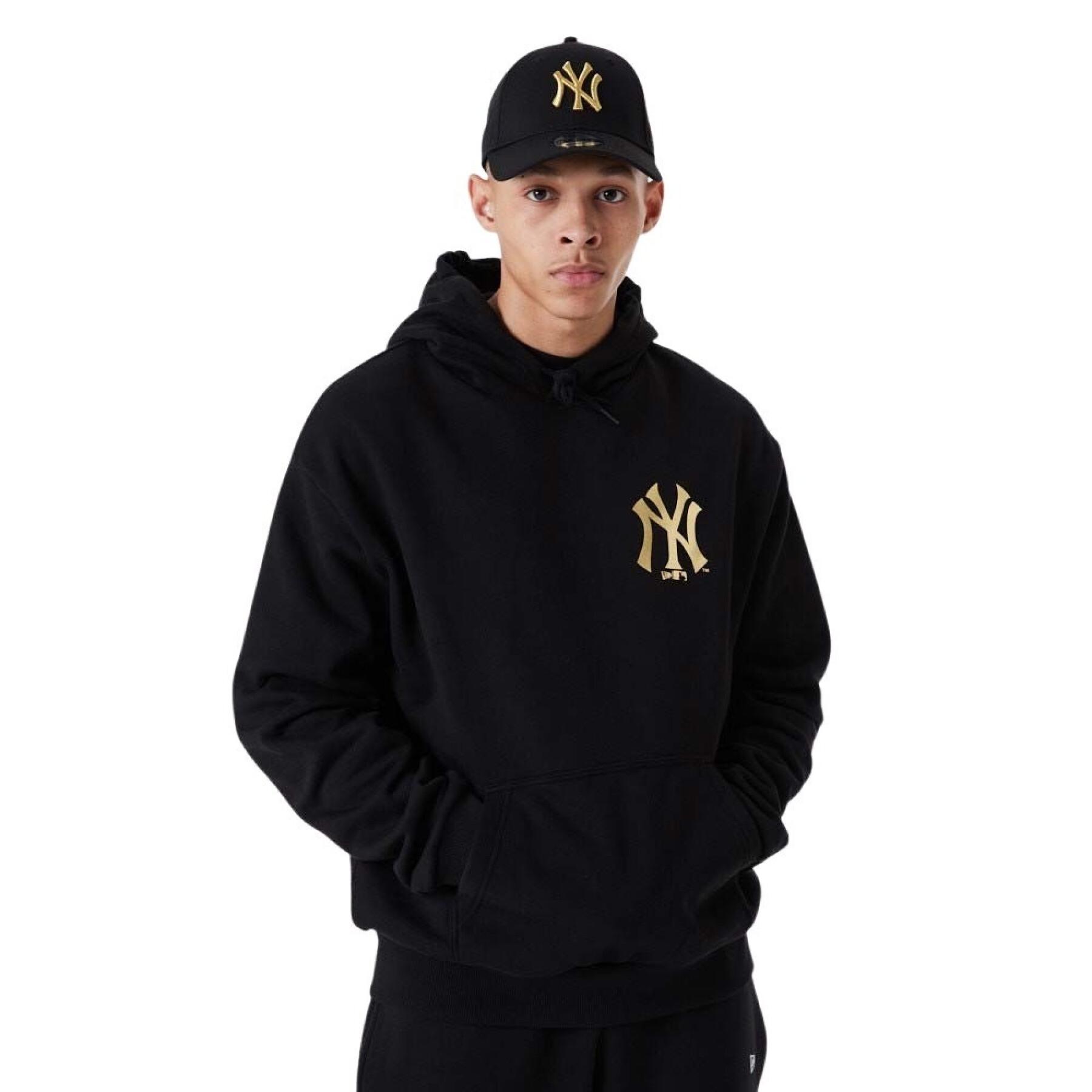Hooded sweatshirt New York Yankees BP Metallic