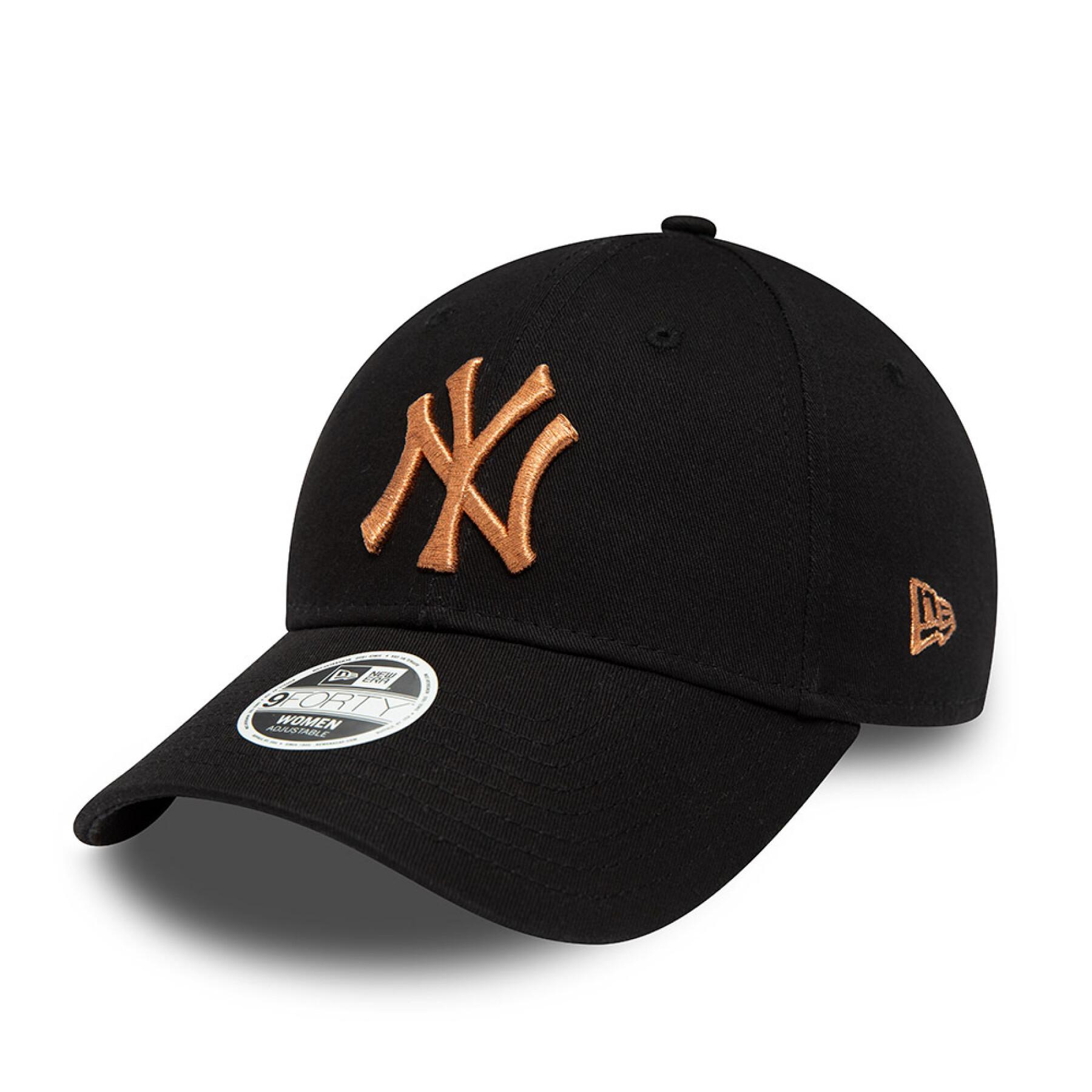 Damespet New York Yankees Metallic Logo