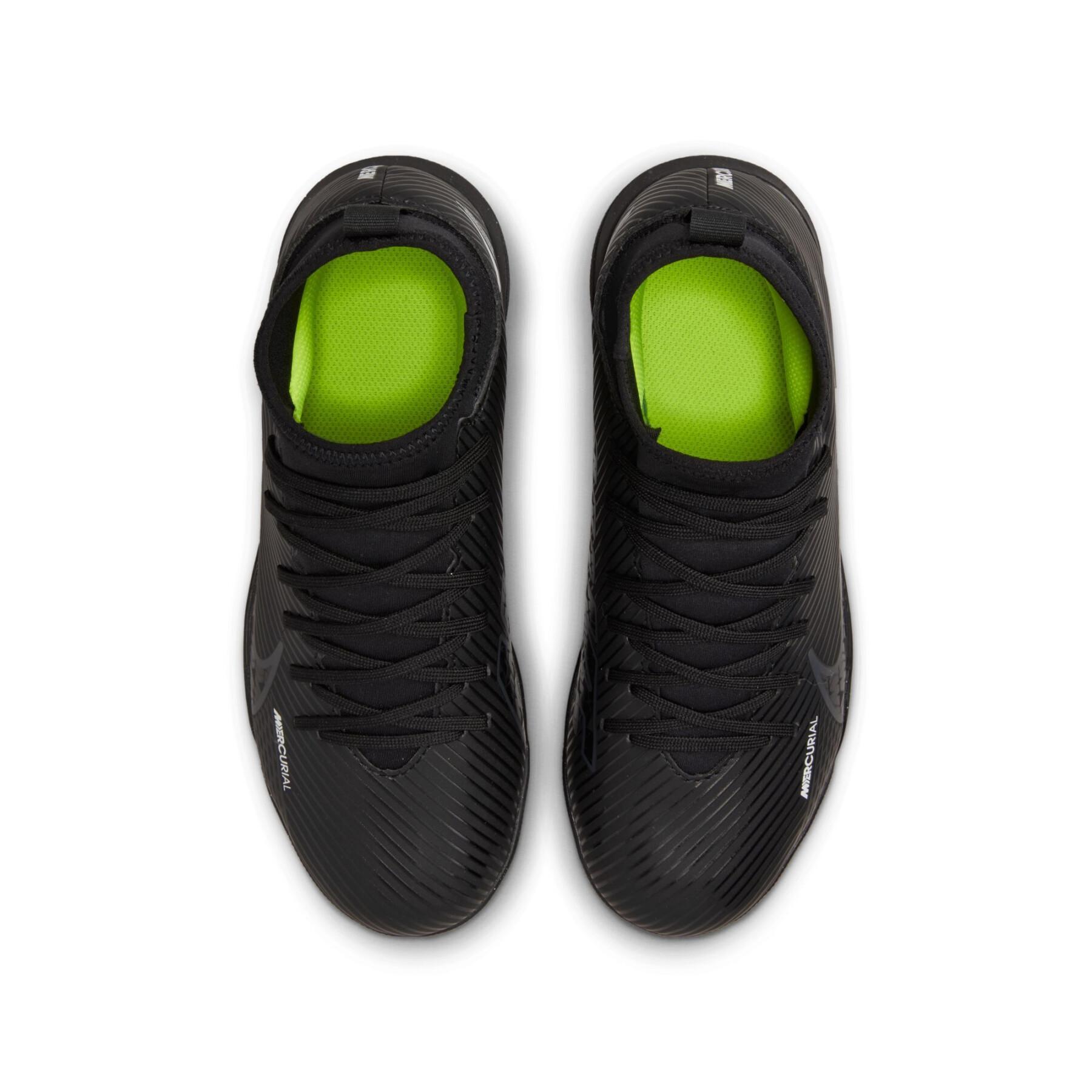 Voetbalschoenen voor kinderen Nike Mercurial Superfly 9 Club TF - Shadow Black Pack